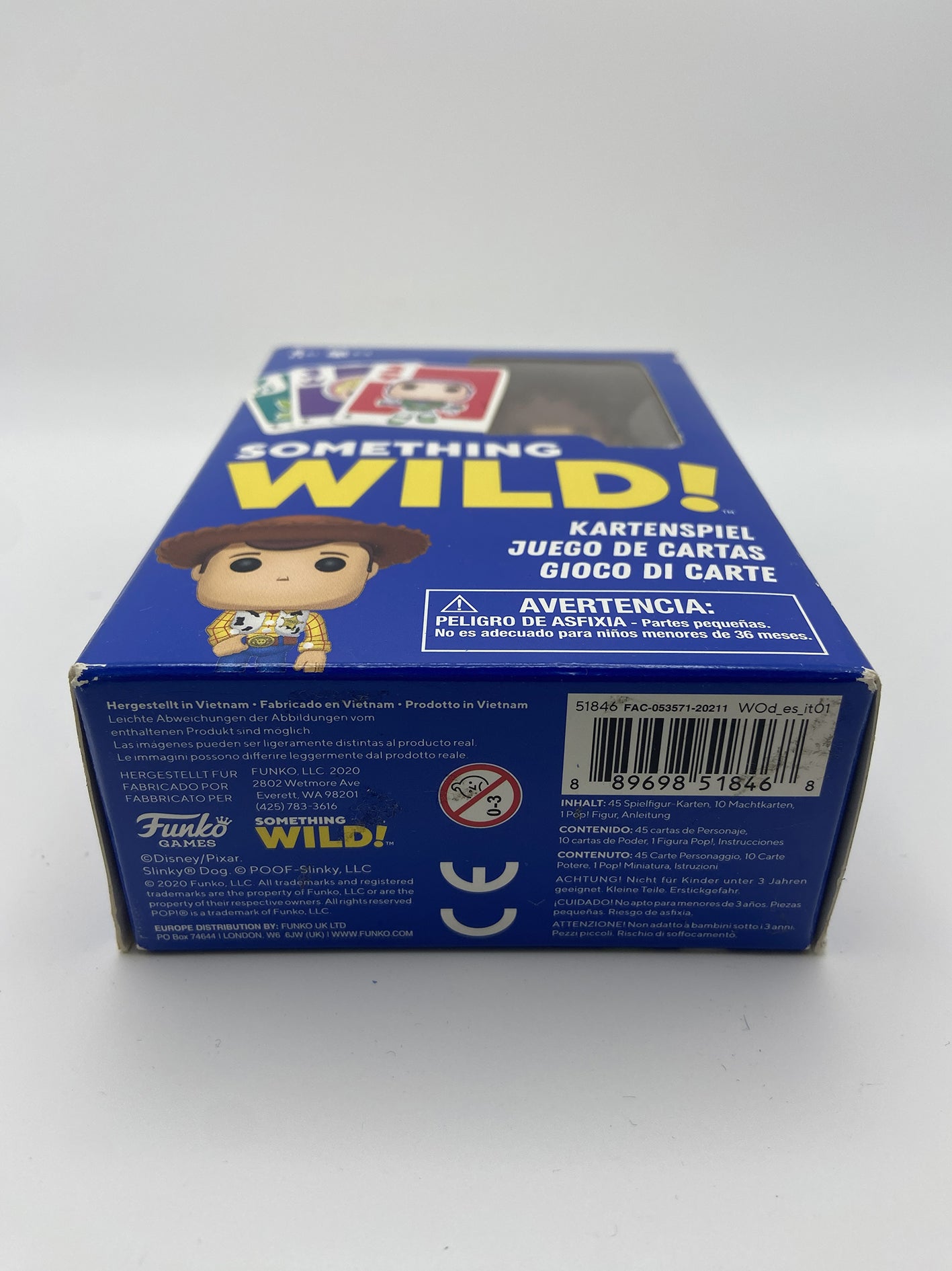 Funko Something Wild Card Game Disney Toy Story Carte gioco 51846