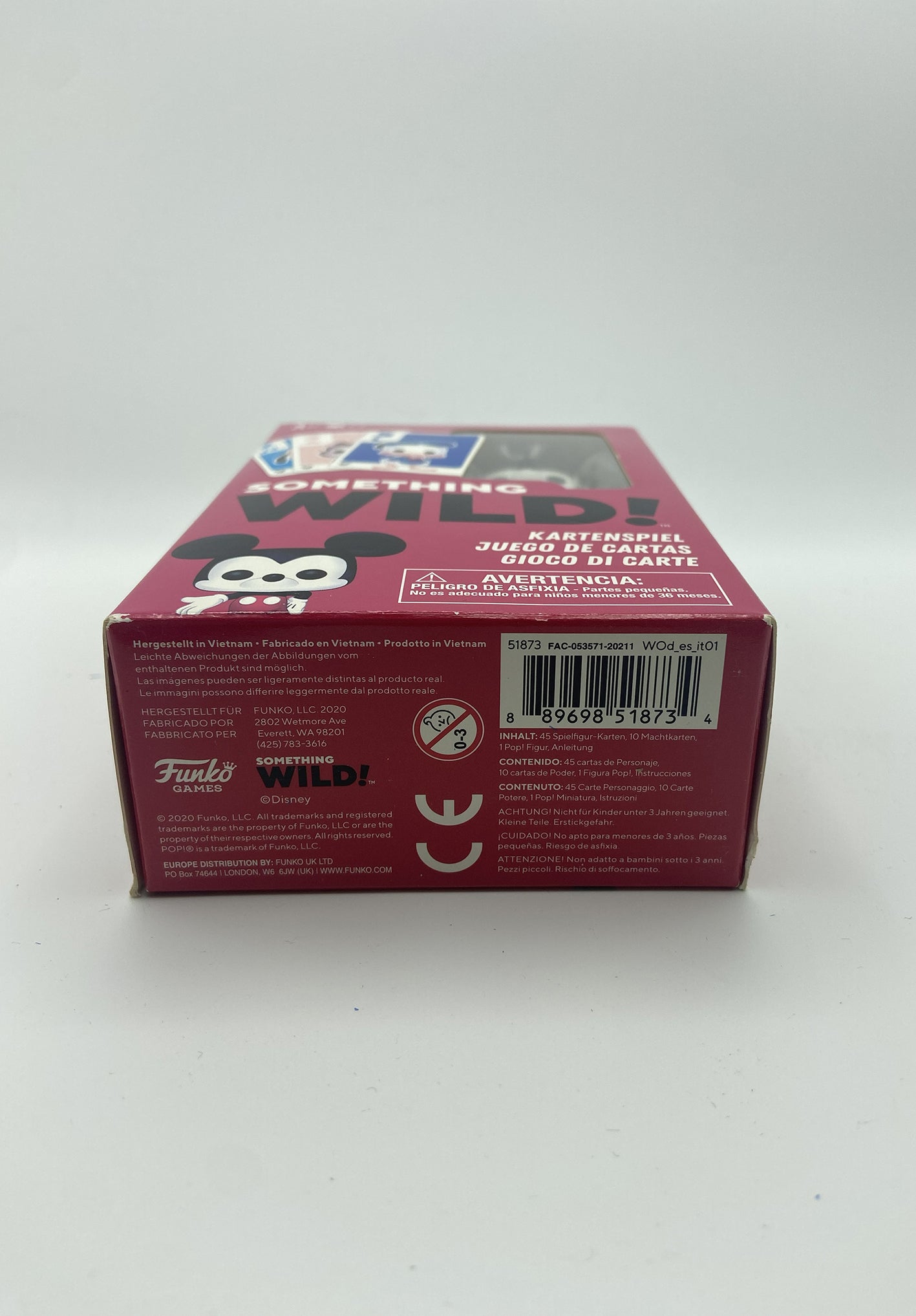 Something Wild Carte Gioco Disney Mickey E Friends Funko Games