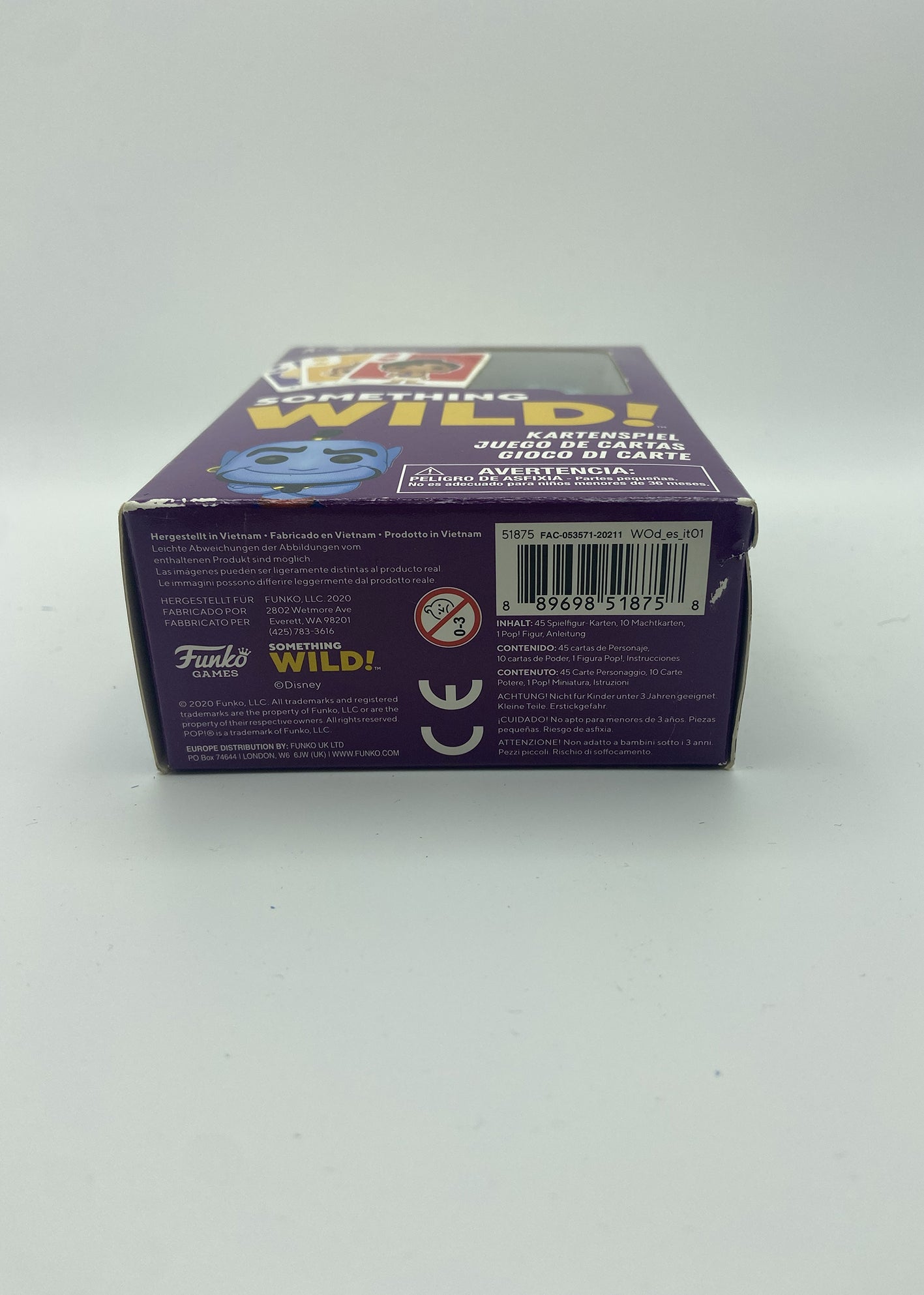 Something Wild Carte Gioco Disney Aladdin Funko Games