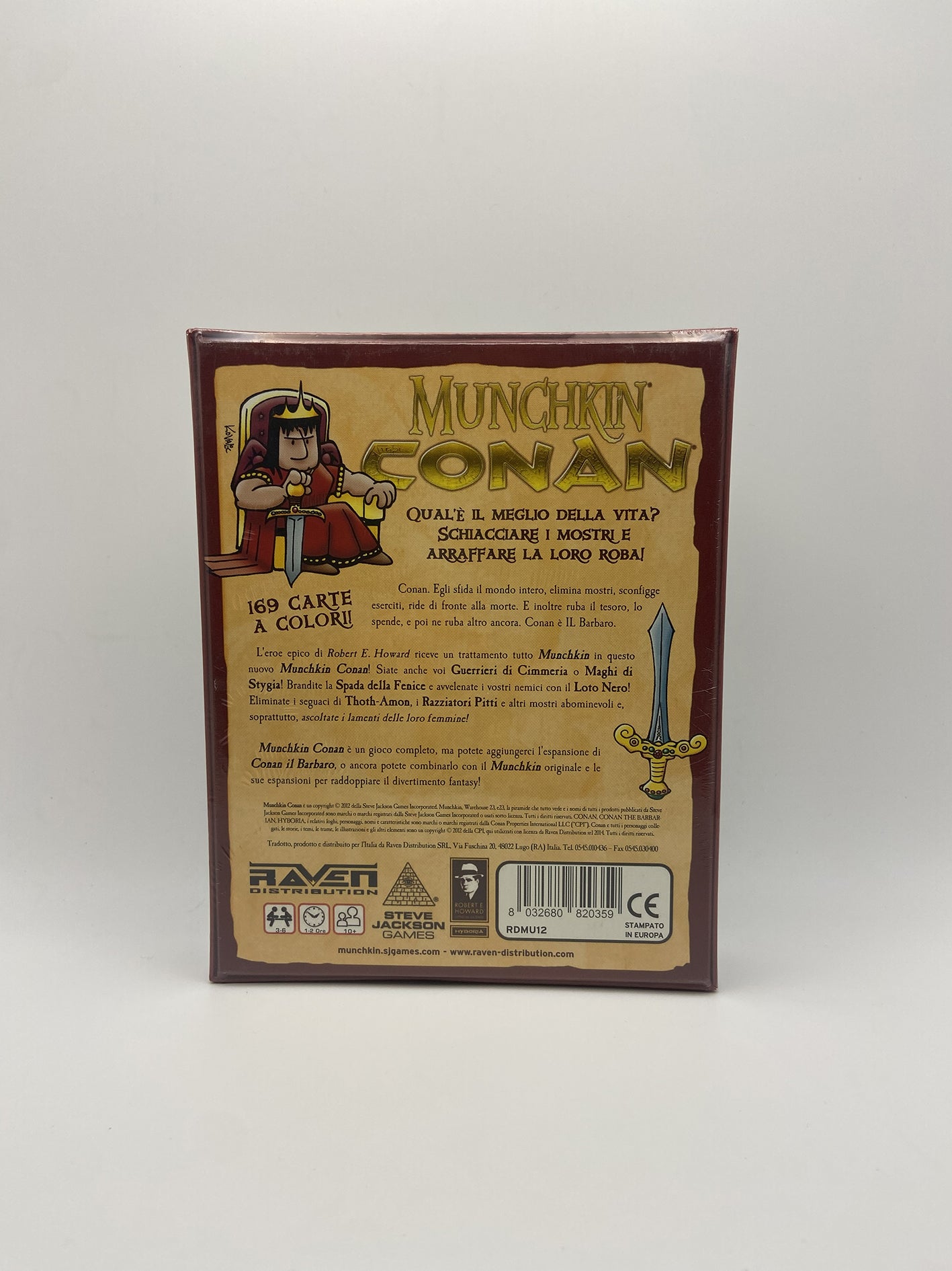 Munchkin Conan ITA Gioco da tavolo Steve Jackson Games