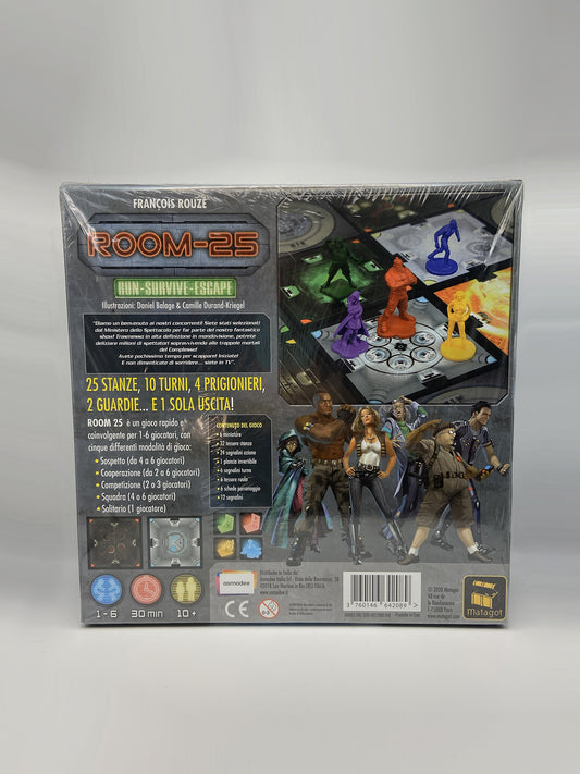 Room-25 Run - Survive - Escape Gioco Da Tavolo Asmodee