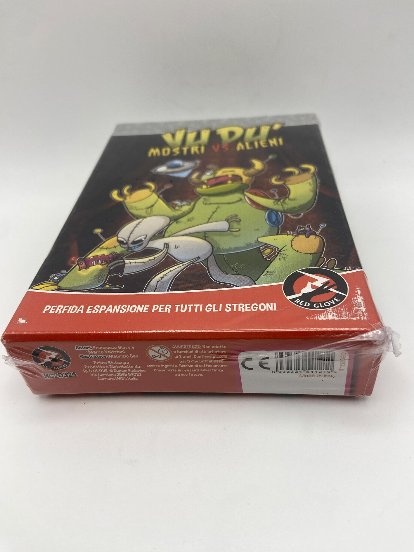 Vudù Mostri Vs Alieni Espansione Gioco da tavolo Red Glove