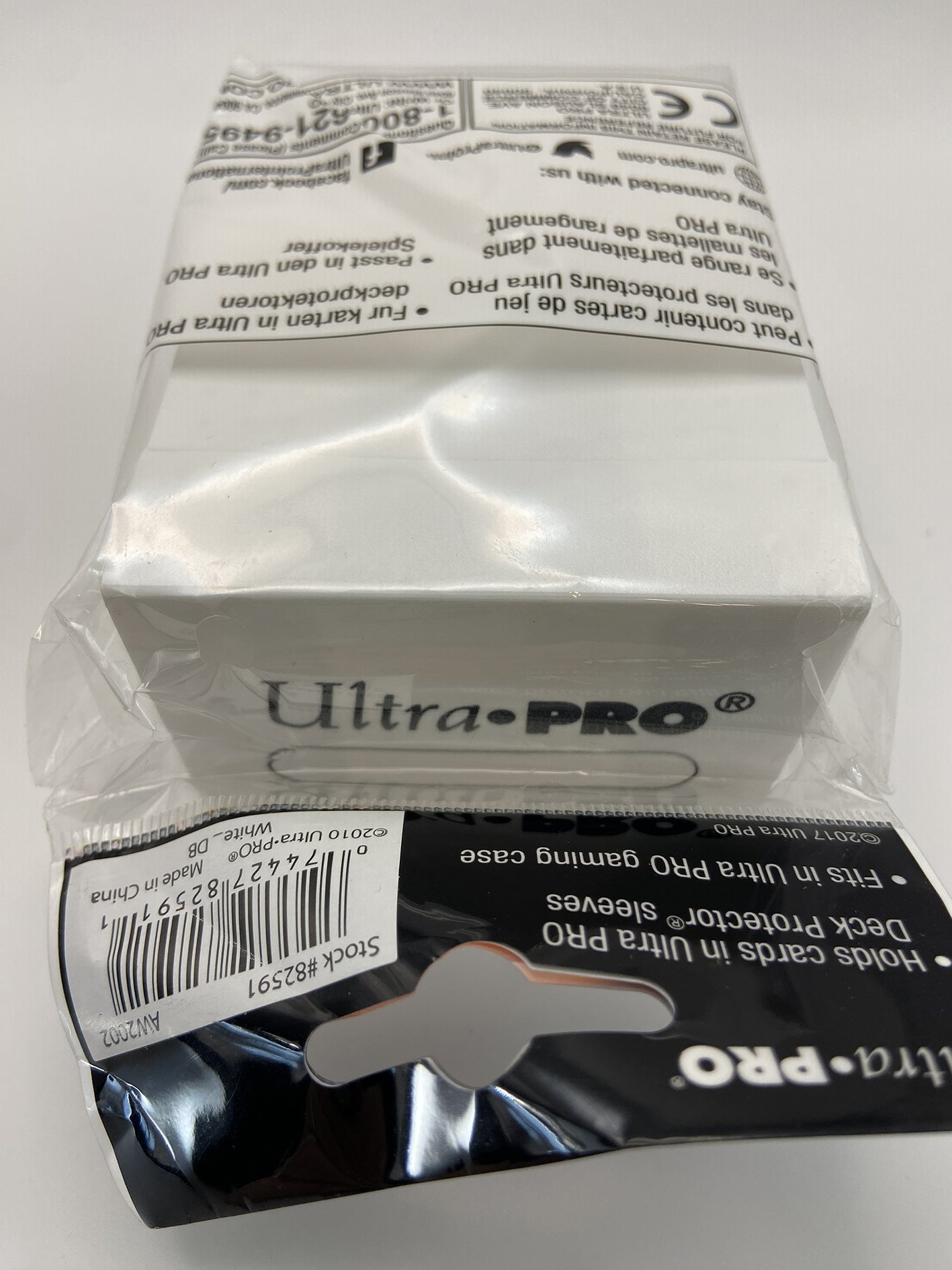 Ultra Pro Deck Box White Porta mazzo Card Game Carte Gioco da tavolo
