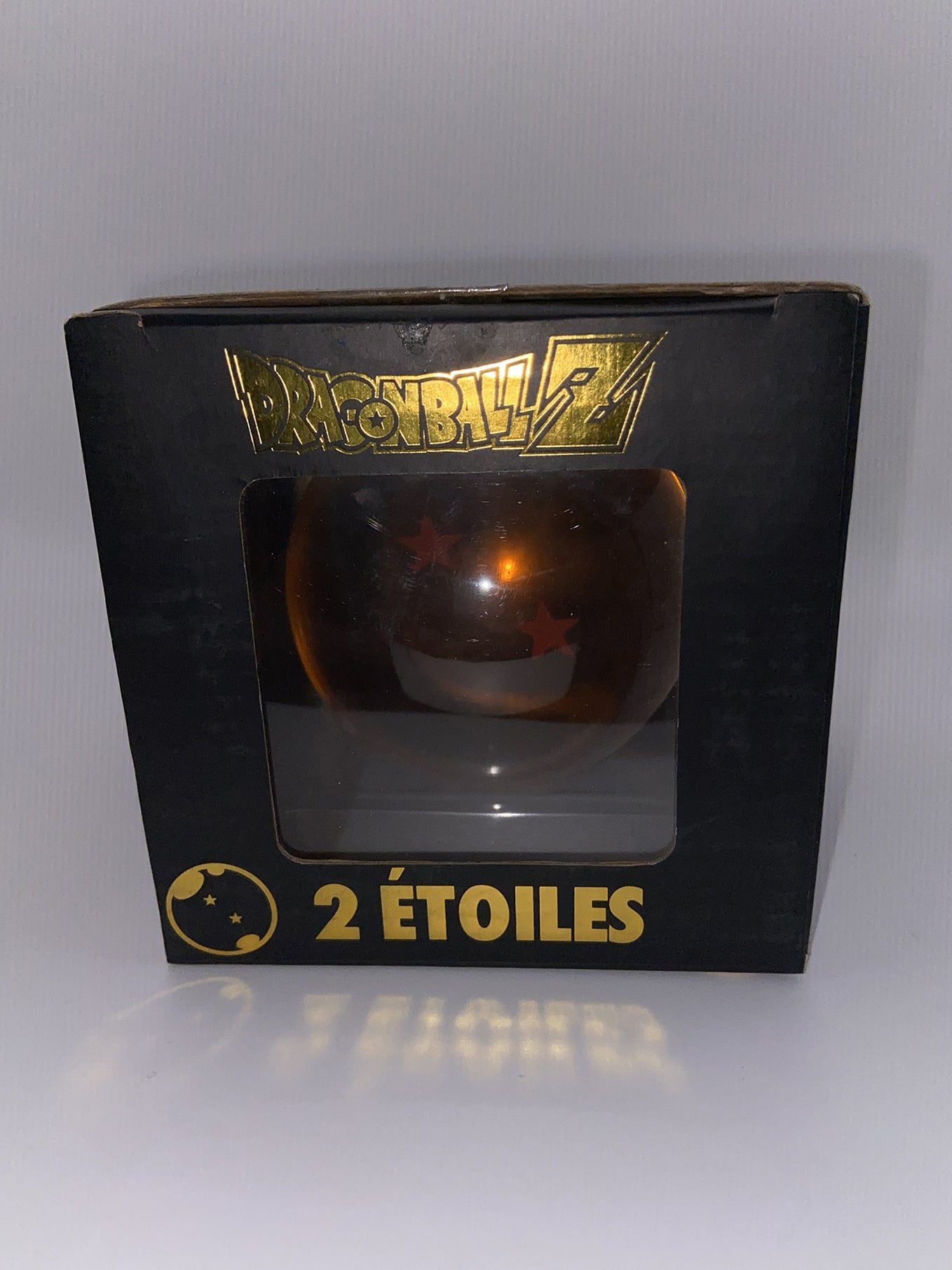 Dragon Ball Replica Sfera del Drago 2 Stelle 75 mm + Base AbyStyle