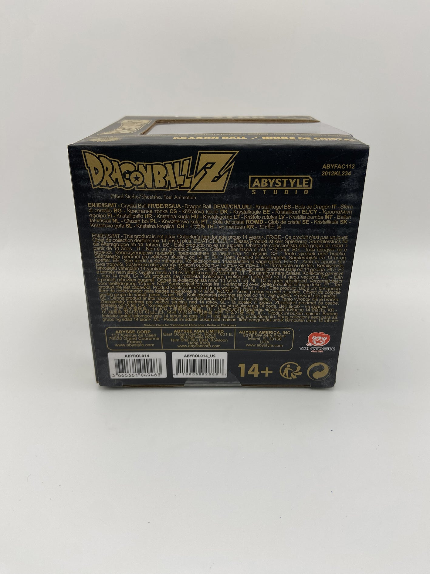 Dragon Ball Replica Sfera del Drago 1 Stella 75 mm + Base AbyStyle
