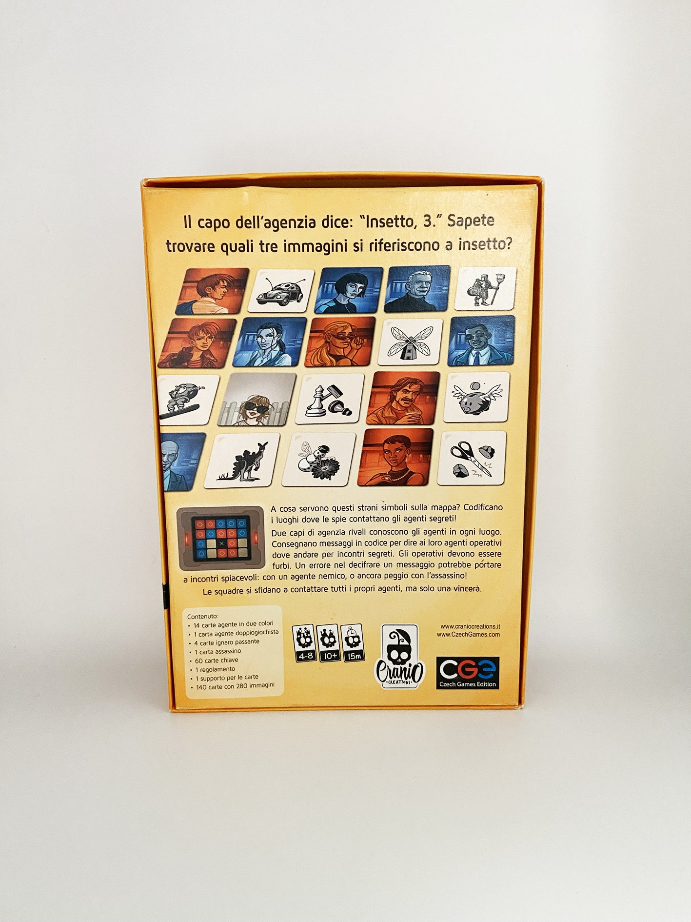 Nome in Codice Visual Gioco da tavolo Cranio Creations Usato