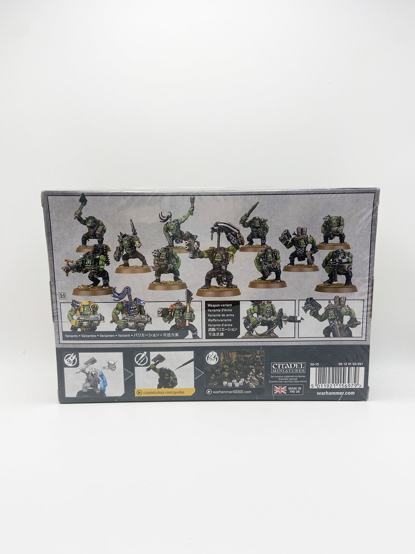 Warhammer 40000 Orks Boyz Citadel Miniatures Games Workshop