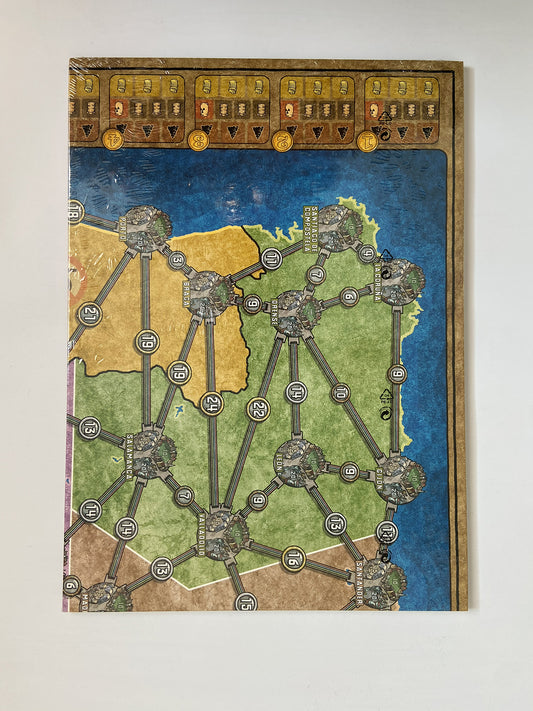 Alta Tensione Mappa Brasile, Spagna e Portogallo Espansione Gioco da tavolo Giochi Uniti