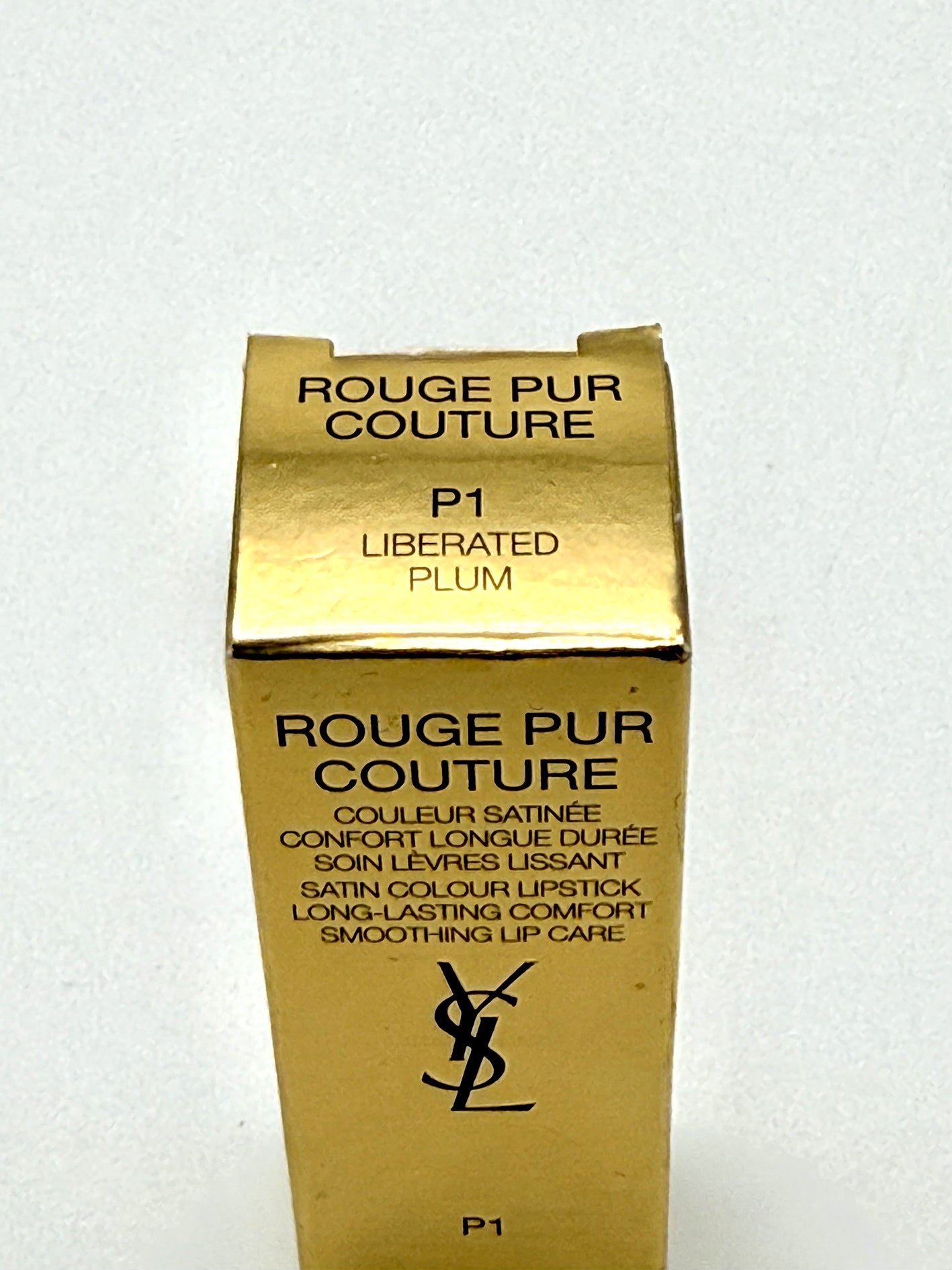 Yves Saint Laurent Rouge Pur Couture P1 Liberated Plum Rossetto Satinato Make up YSL Beauty