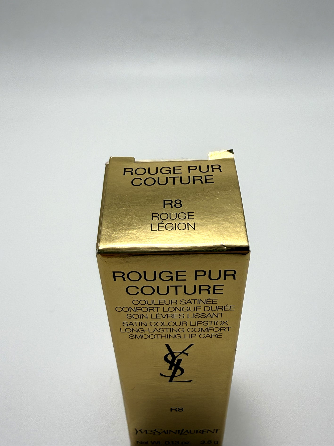 Yves Saint Laurent Rouge Pur Couture R8 Rouge Légion Rossetto Satinato YSL Beauty Trucco Make up