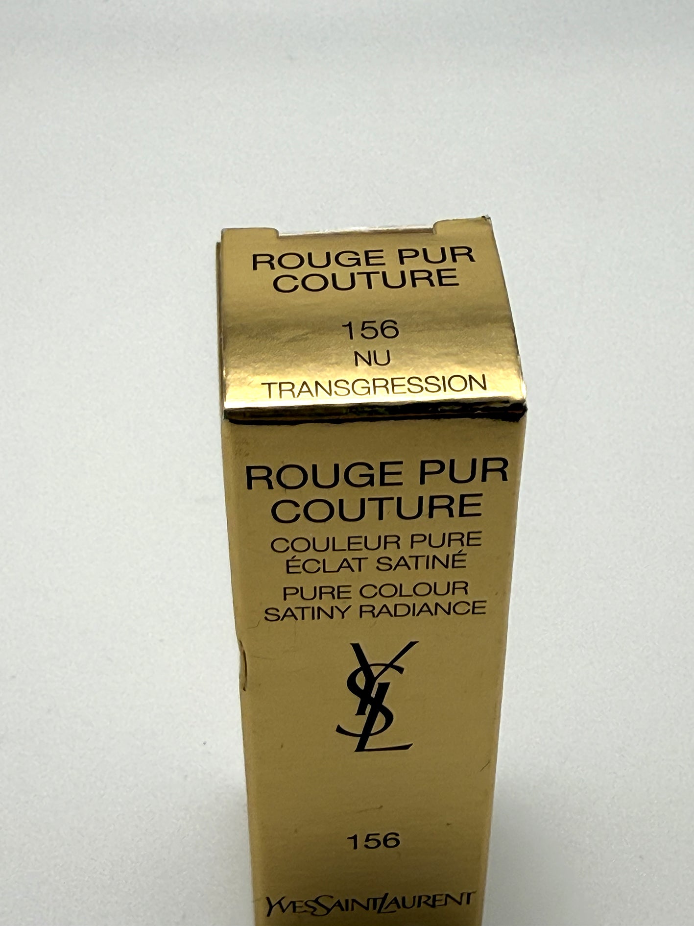 Yves Saint Laurent Rouge Pur Couture 156 Nu Trasgression Rossetto Satinato YSL Beauty Trucco Make up