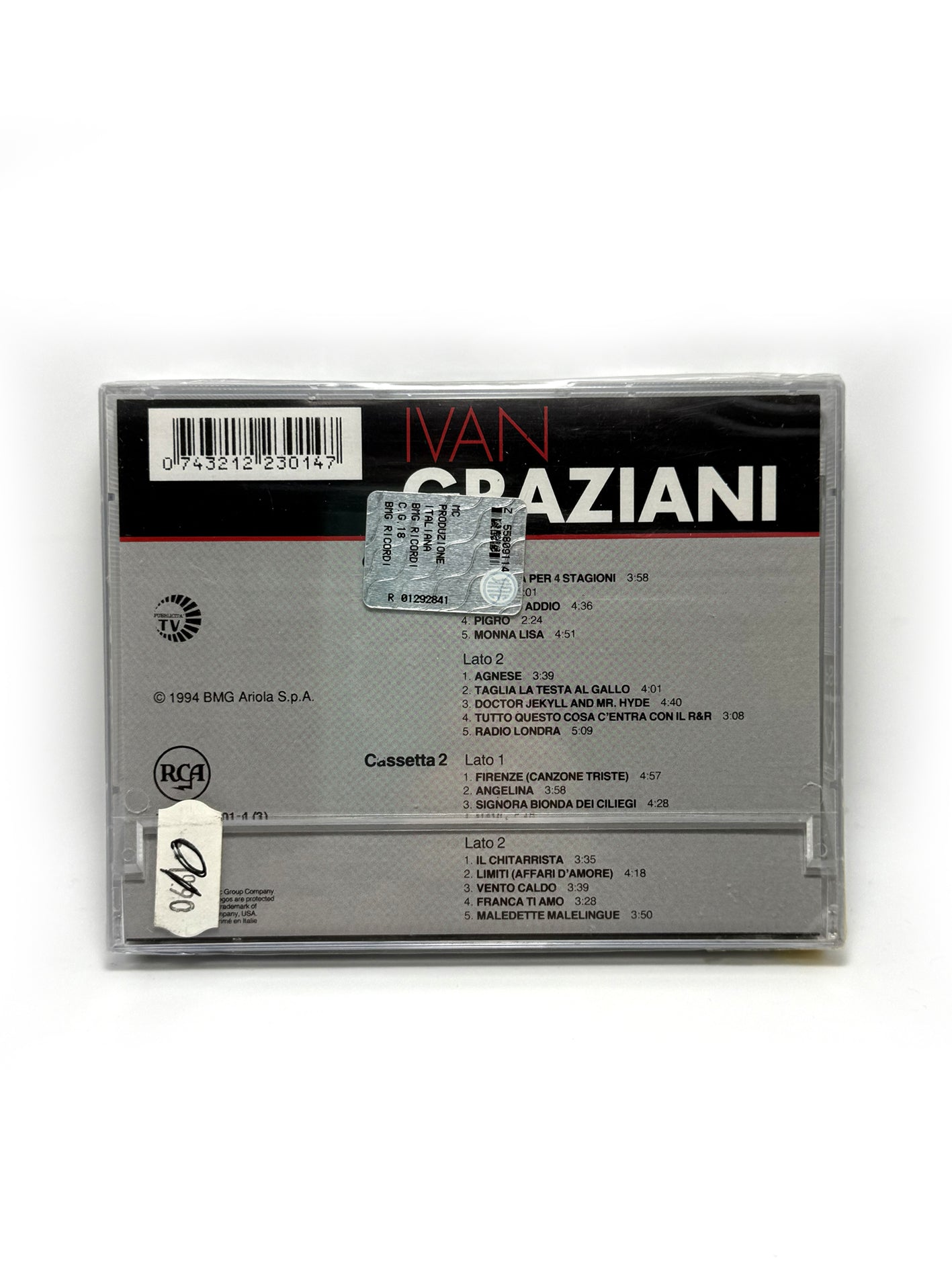 Ivan Graziani - Ivan Graziani - All The Best - 2 x cassette audio mc - sigillate 1994