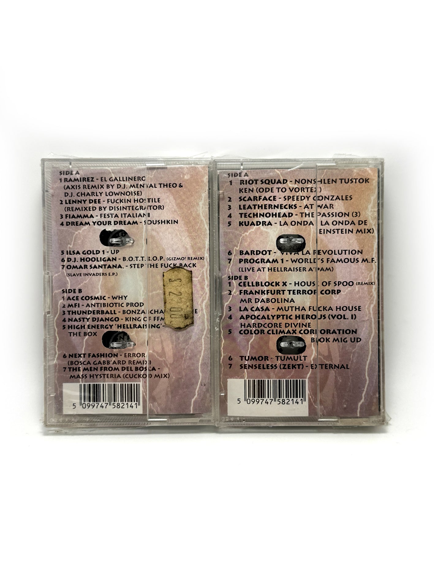 Thunderdome Various Gabber 2 x cassette audio mc - sigillate 1993 Electronic Techno