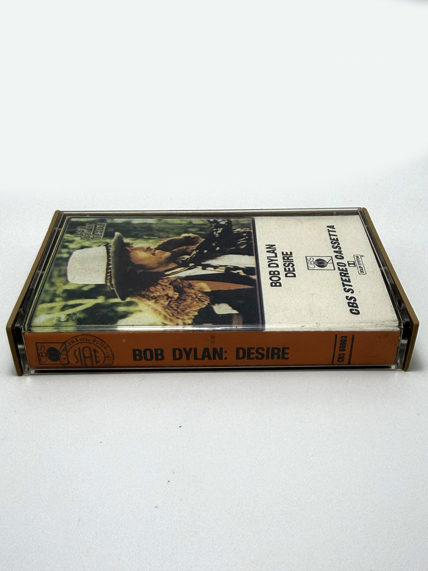 Bob Dylan Desire cassetta audio mc 1976