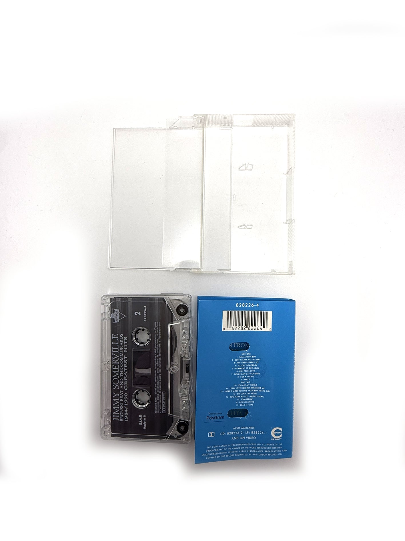 Jimmy Somerville Featuring Bronski Beat And The Communards cassetta audio mc 1990