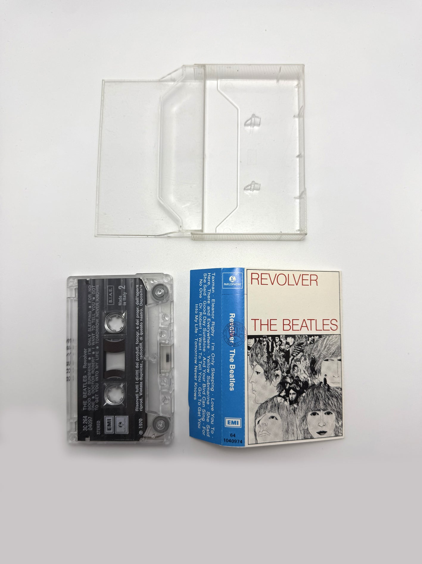 The Beatles Revolver cassetta audio mc 1970