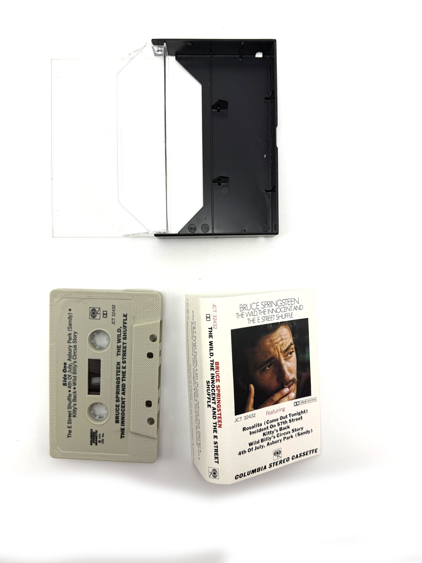 Bruce Springsteen The Wild The Innocent and The E Street Shuffle cassetta audio mc 1977