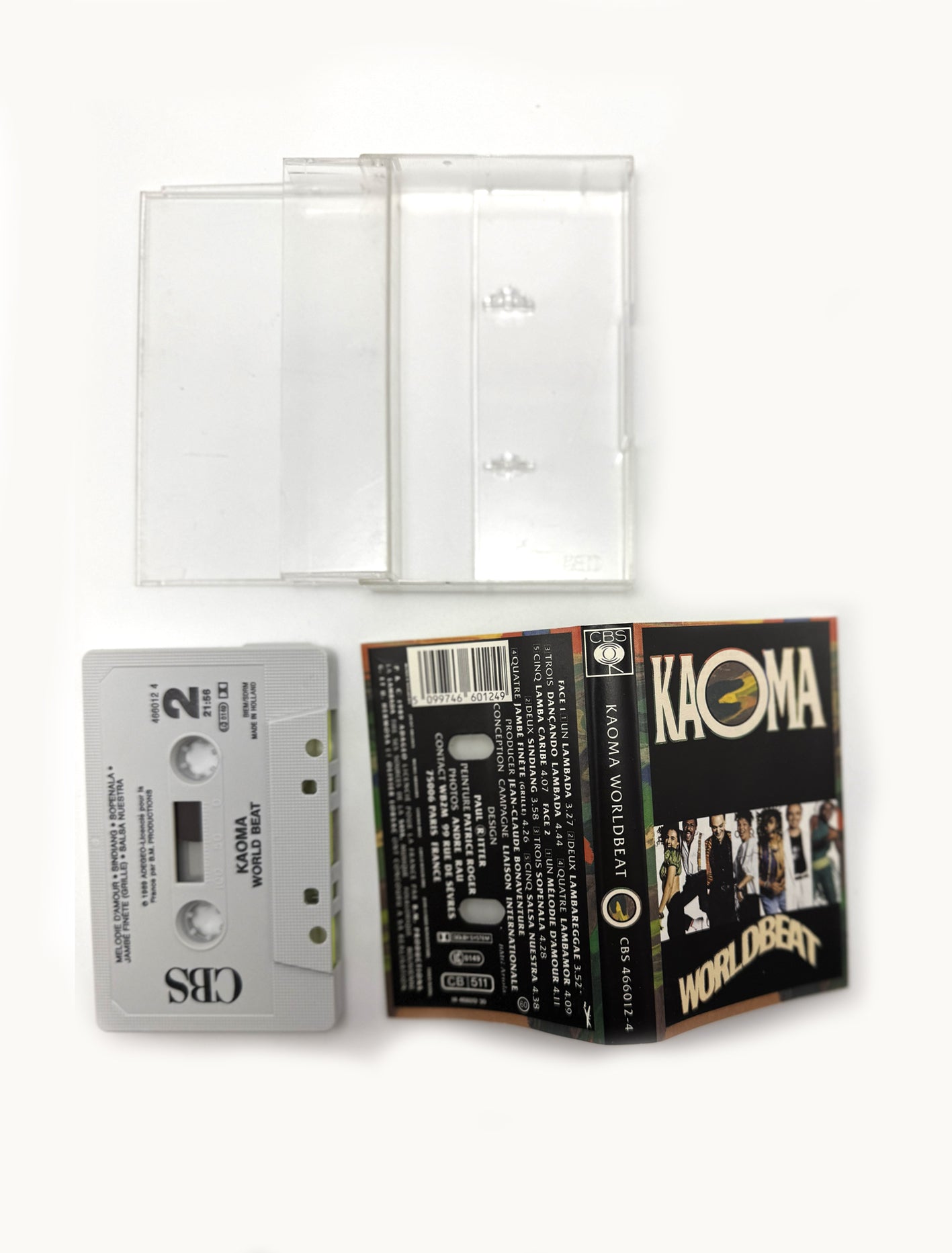 Kaoma Worldbeat cassetta audio mc 1989