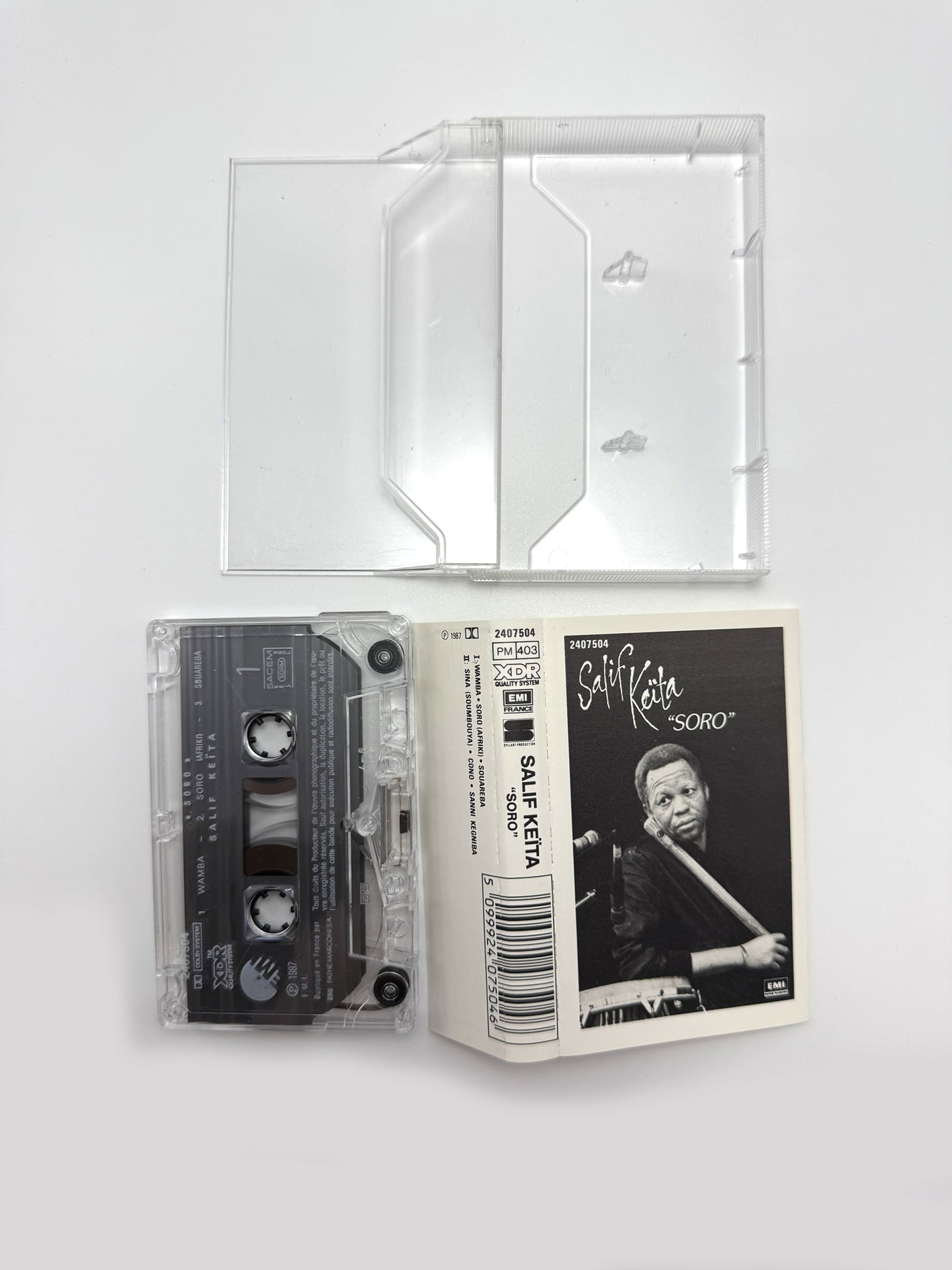 Selif Keita Soro cassetta audio mc 1987