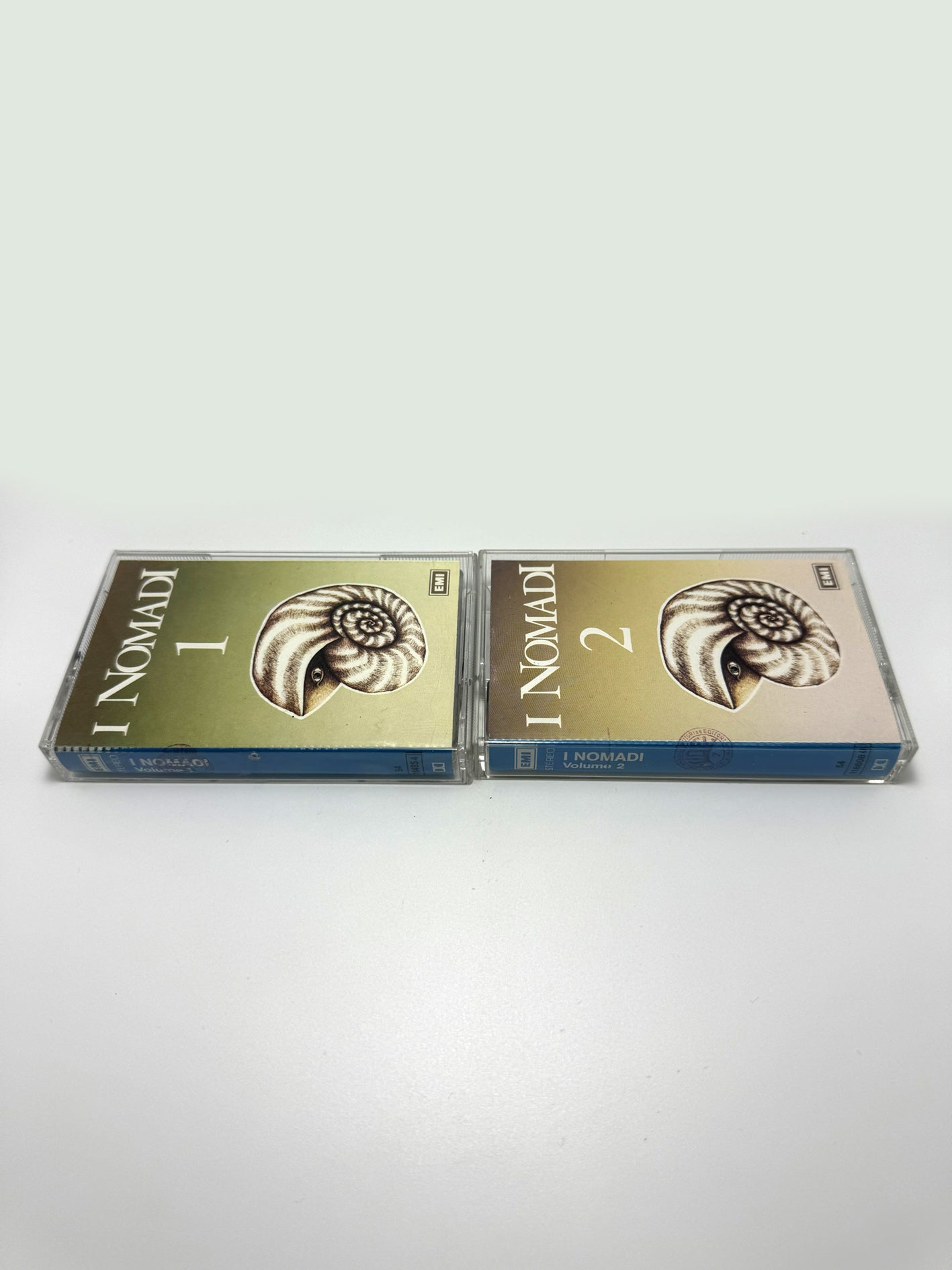 I Nomadi Vol. 1 Vol. 2 2x cassette audio mc 1983