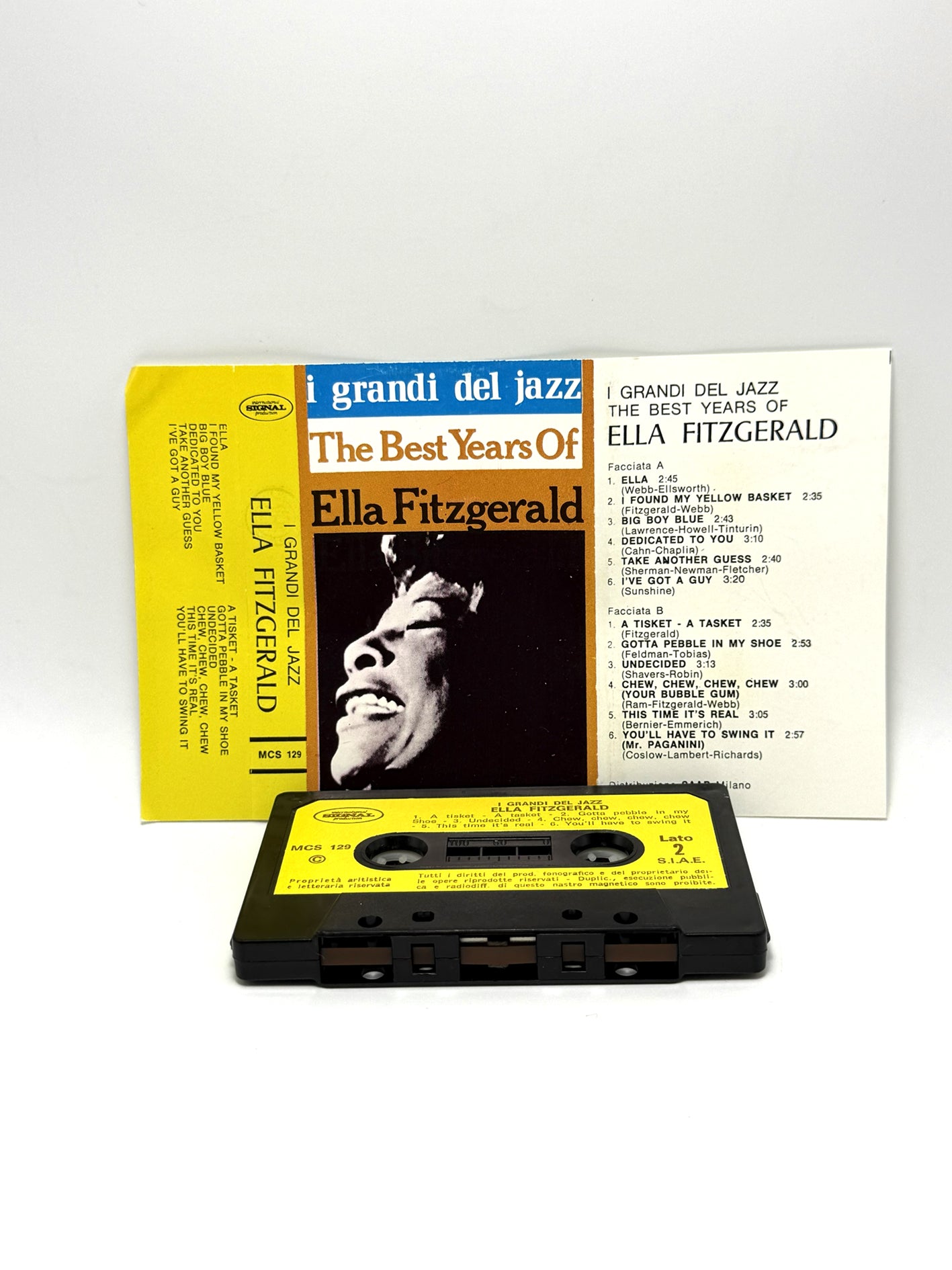 The Best Years of Ella Fitzgerald cassetta audio mc 1971