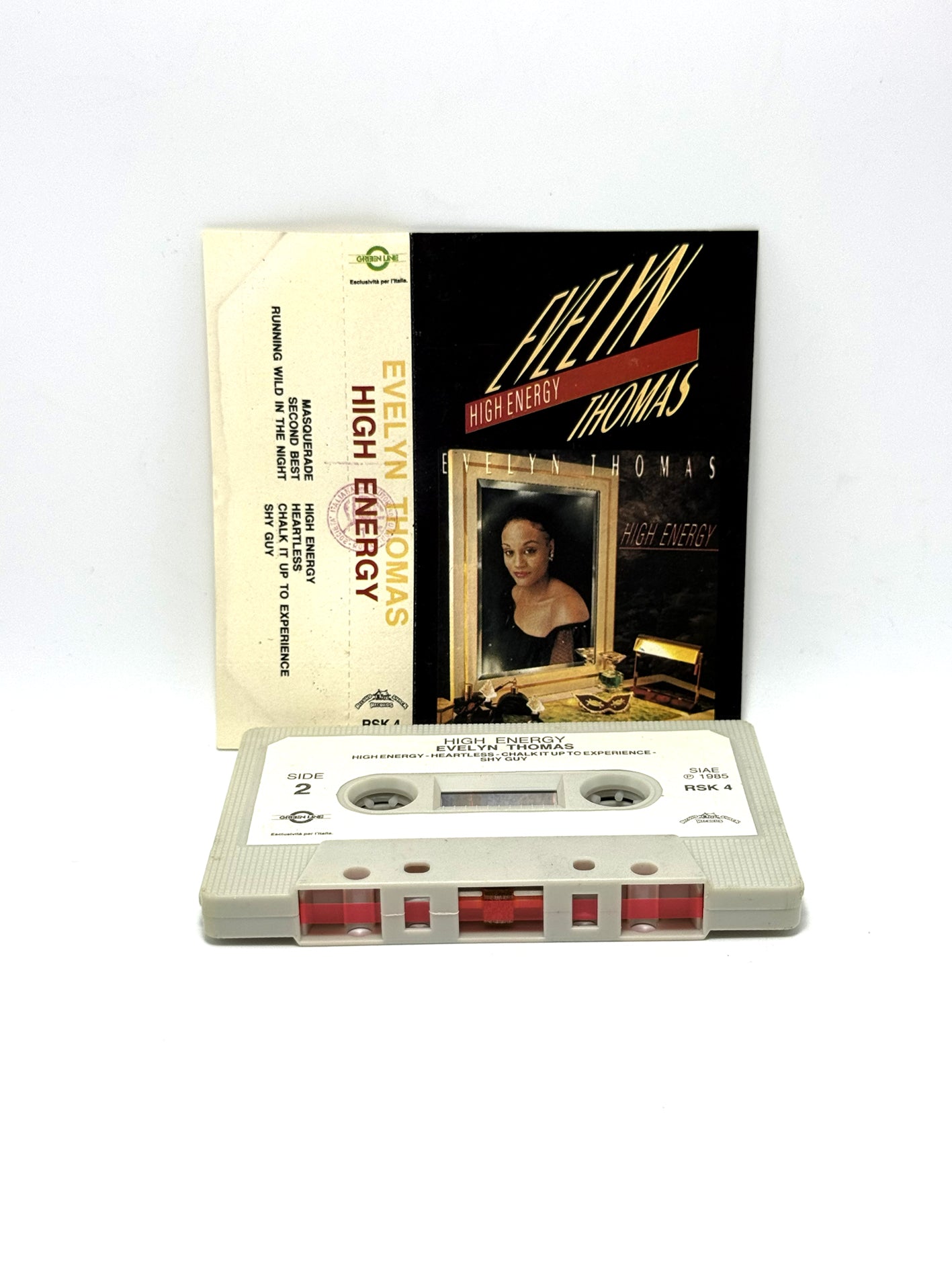 Evelyn High Energy cassetta audio mc 1984