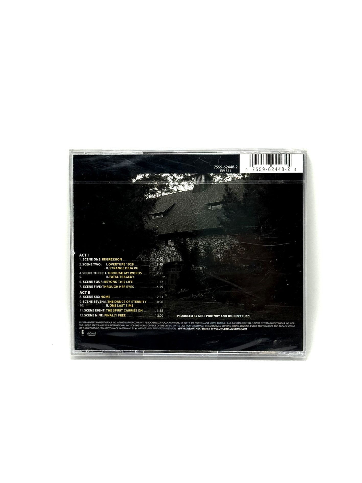 Dream Theater Metropolis Pt. 2: Scenes From A Memory CD