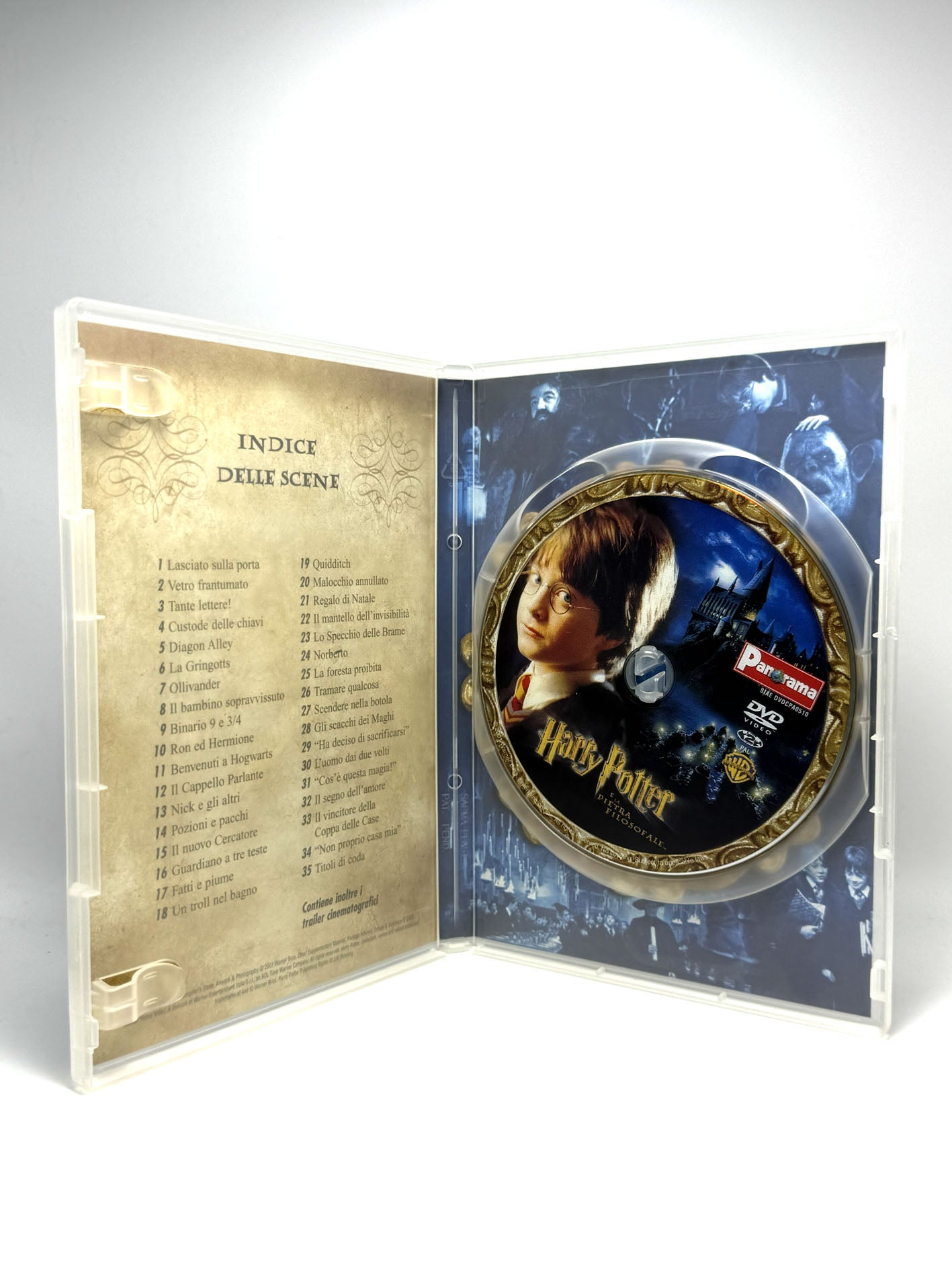 Harry Potter e la pietra filosofale Panorama DVD Film Movie