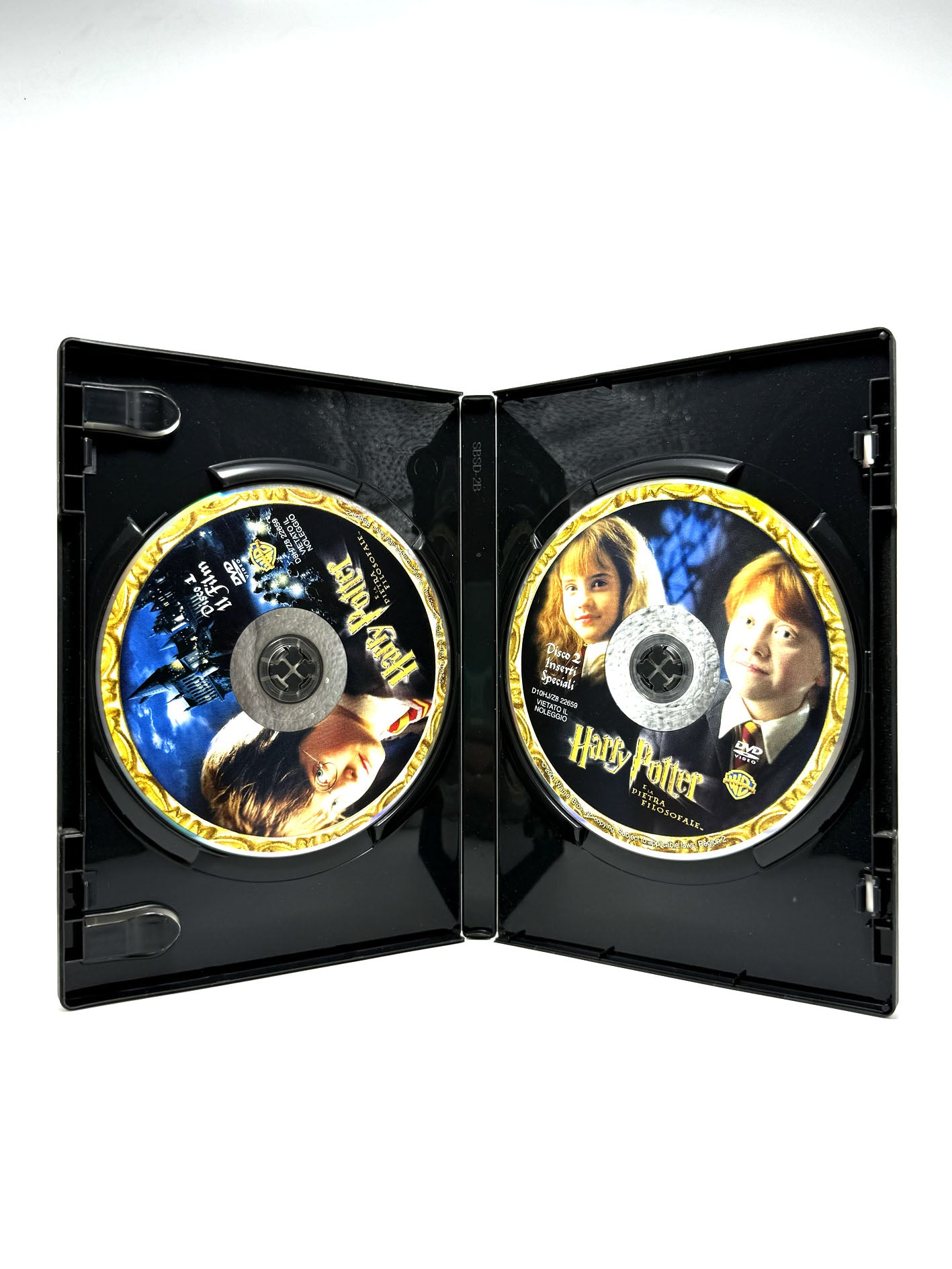 Harry Potter e la pietra filosofale 2 DVD Film Movie Edizione speciale