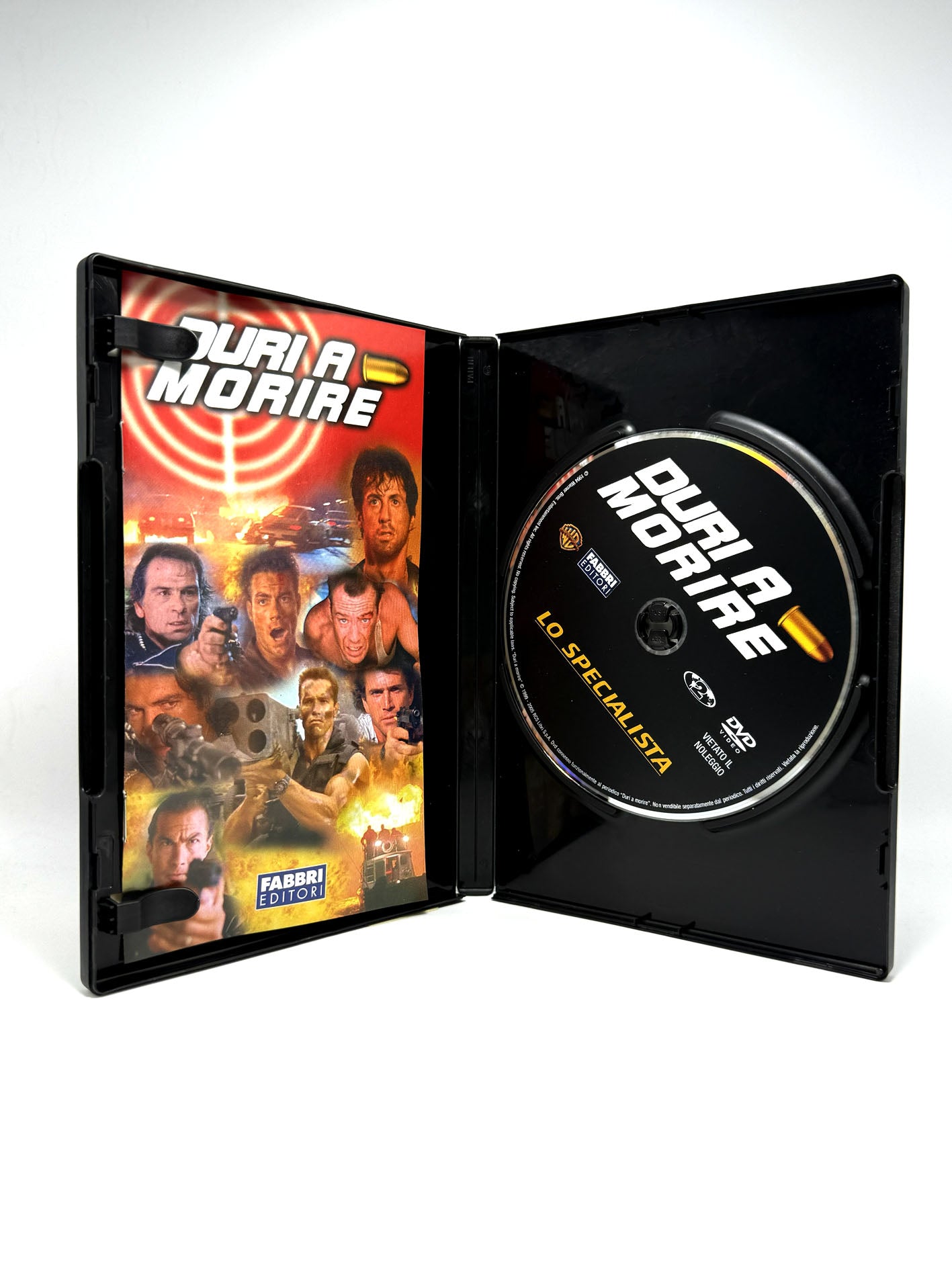 Lo Specialista Duri a morire Fabbri Editori DVD Film Movie