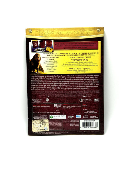 Le cronache di Narnia 2 DVD Il leone la strega l'armadio Edizione speciale Disney