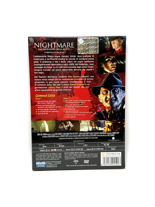 Nightmare dal profondo della notte Special Edition 2 DVD Horror Freddy