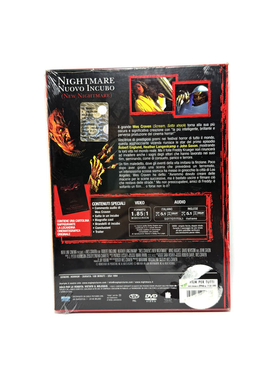 Nightmare Nuovo incubo DVD Film Movie Freddy Krueger Horror Digipack