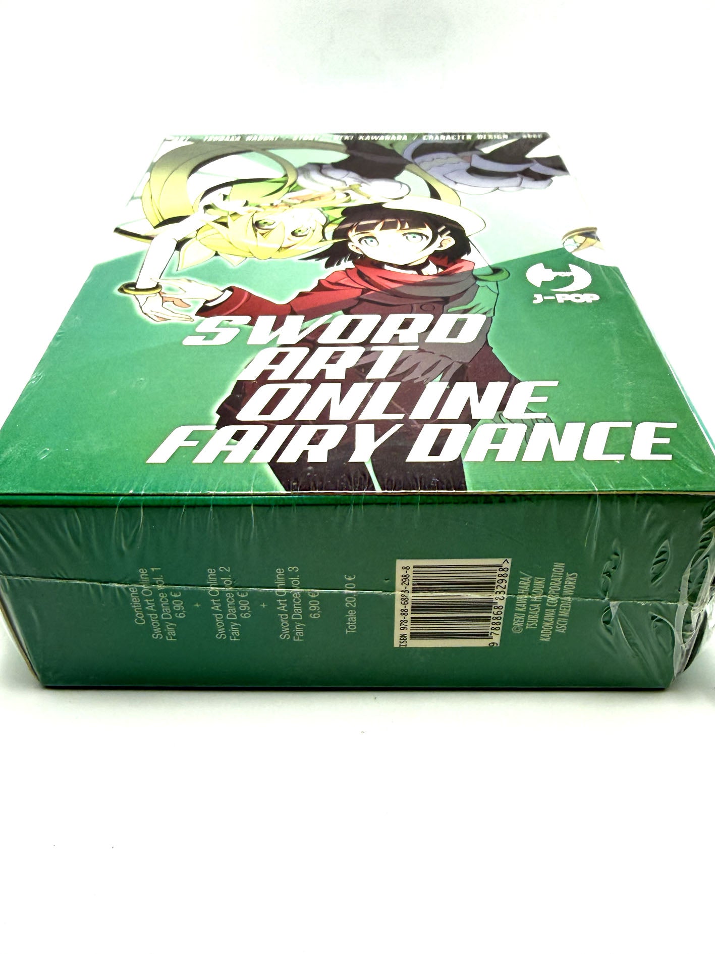 Sword Art Online Fairy Dance Collection Box #1-3 Reki Kawahara Manga Fumetto Nuovo