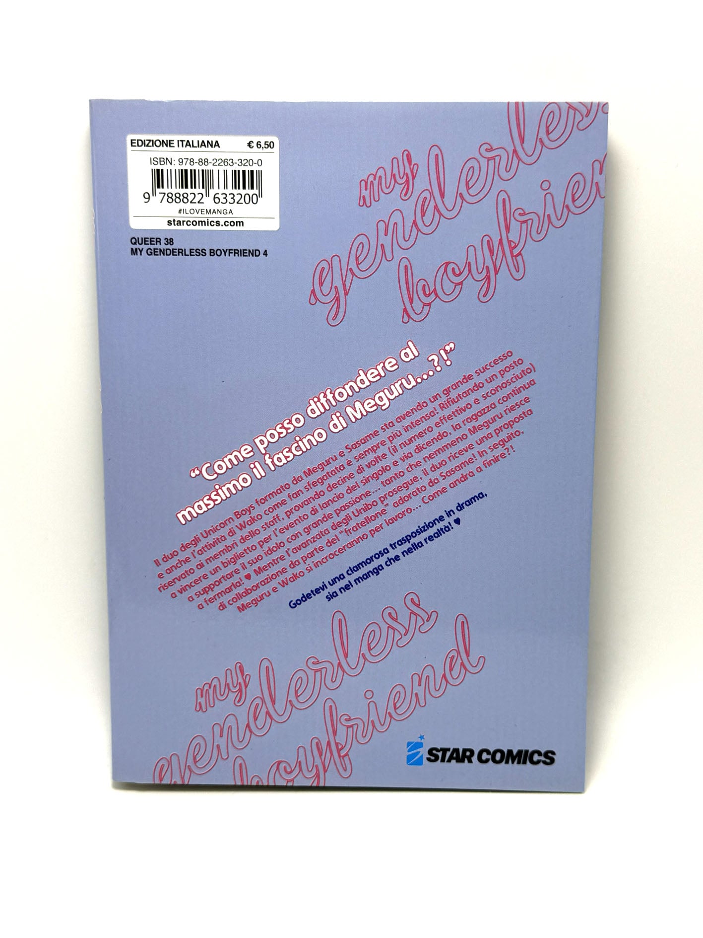 My Genderless Boyfriend Vol. 4 Tamekou Manga Fumetto Nuovo