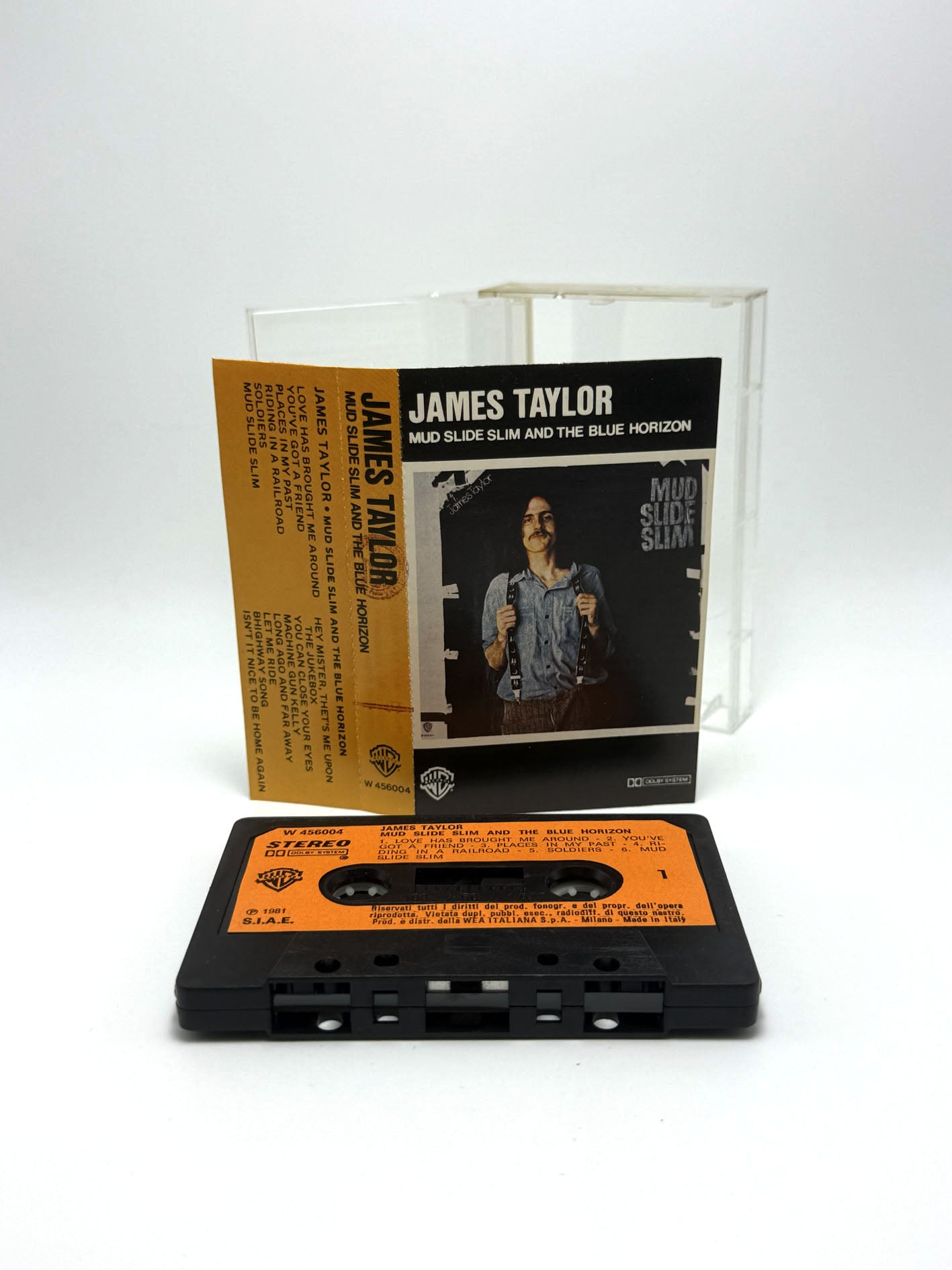 James Taylor Mud Slide Slim And The Blu Horizon cassetta audio mc 1981