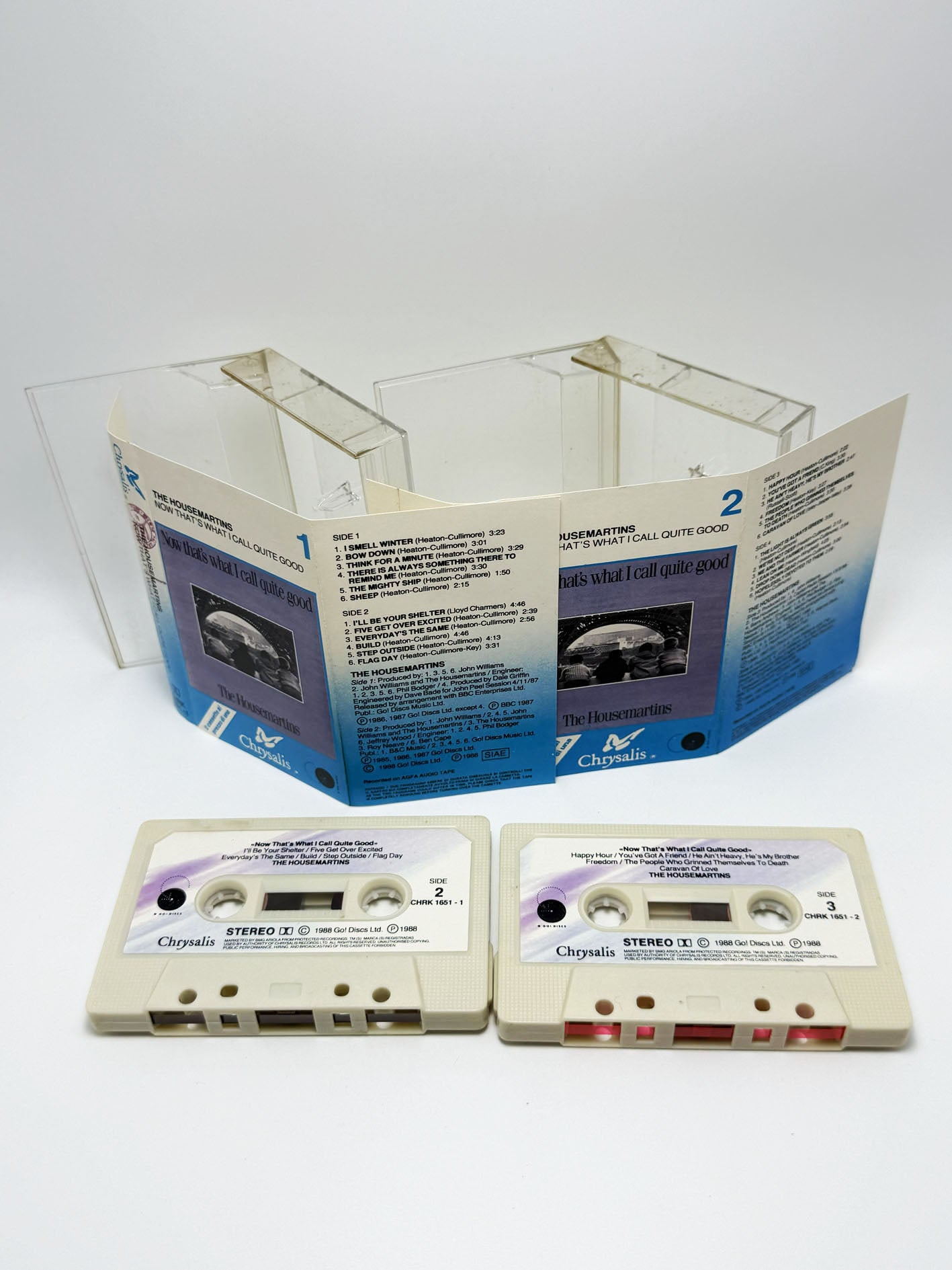 The Housemartins Now That's What I Call Quite Good 2 cassette audio mc 1988