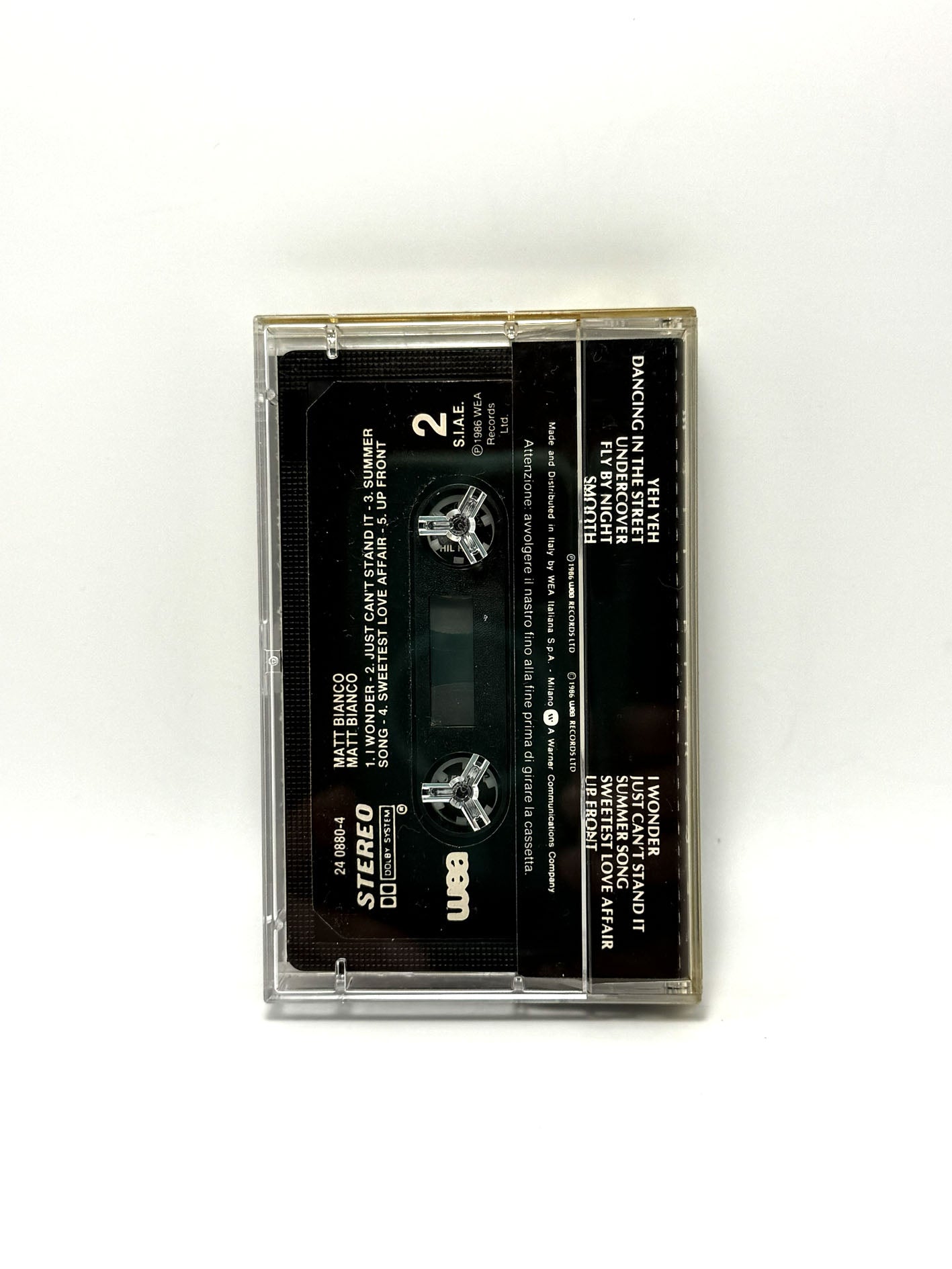 Matt Bianco Matt Bianco cassetta audio mc 1986