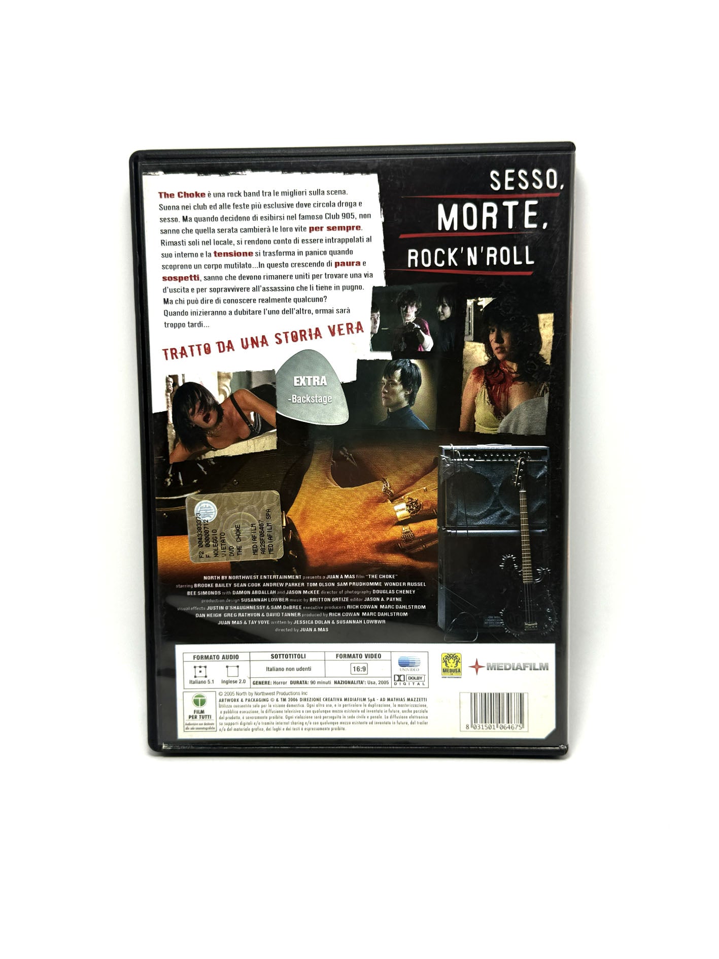 The Choke Sesso, morte, rock'n'roll DVD Film Movie Thriller