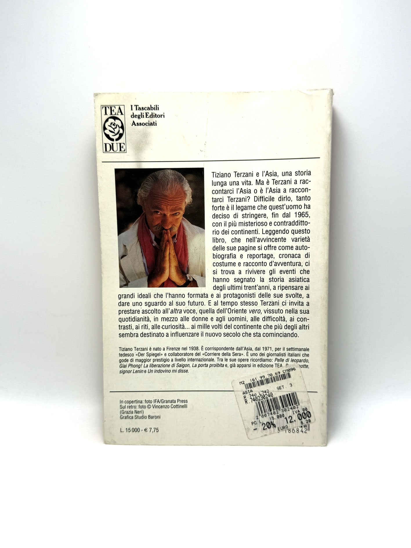 In Asia Tiziano Terzani L'Espresso Libro usato
