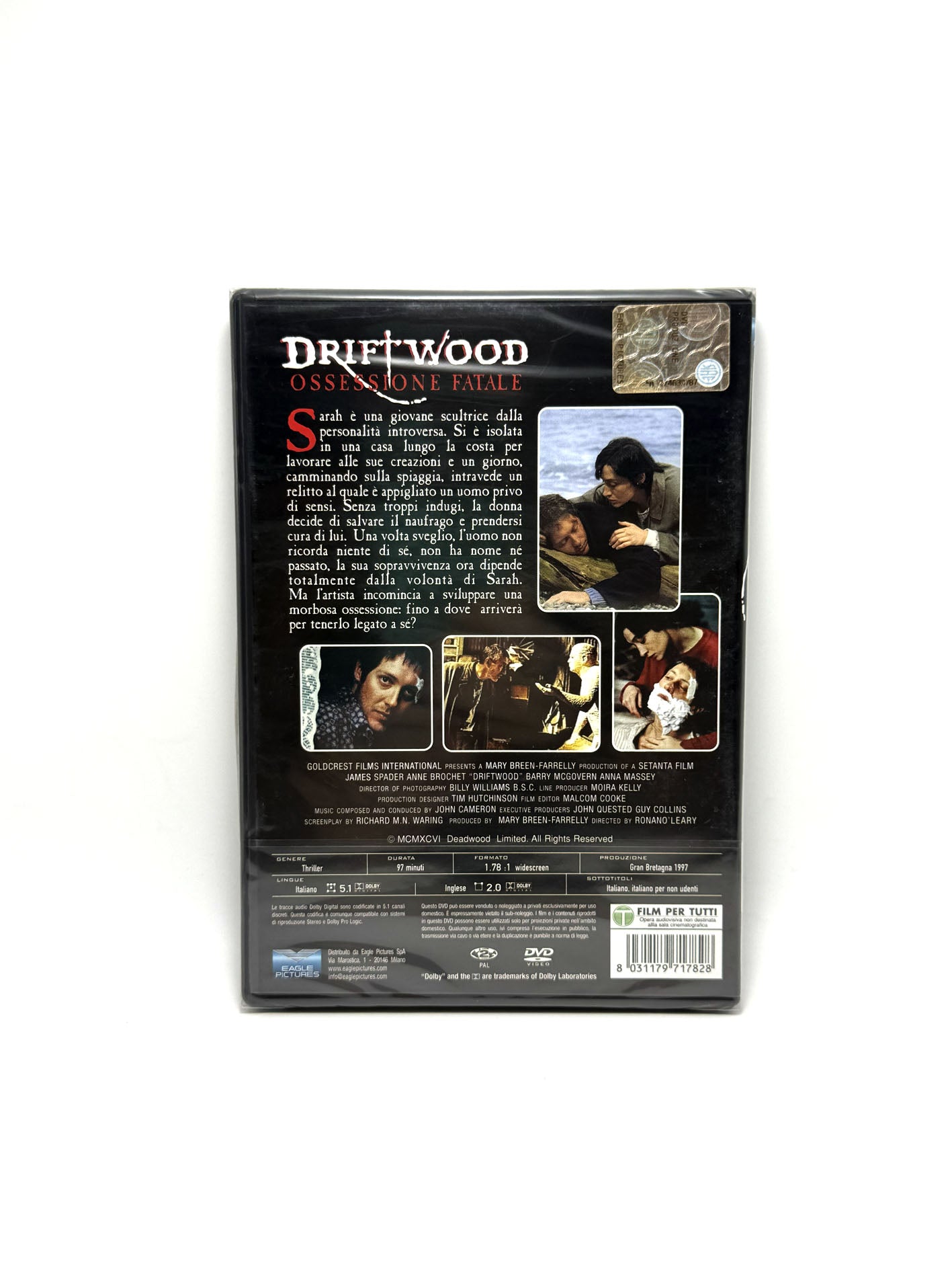 Driftwood Ossessione fatale DVD Film Movie Thriller