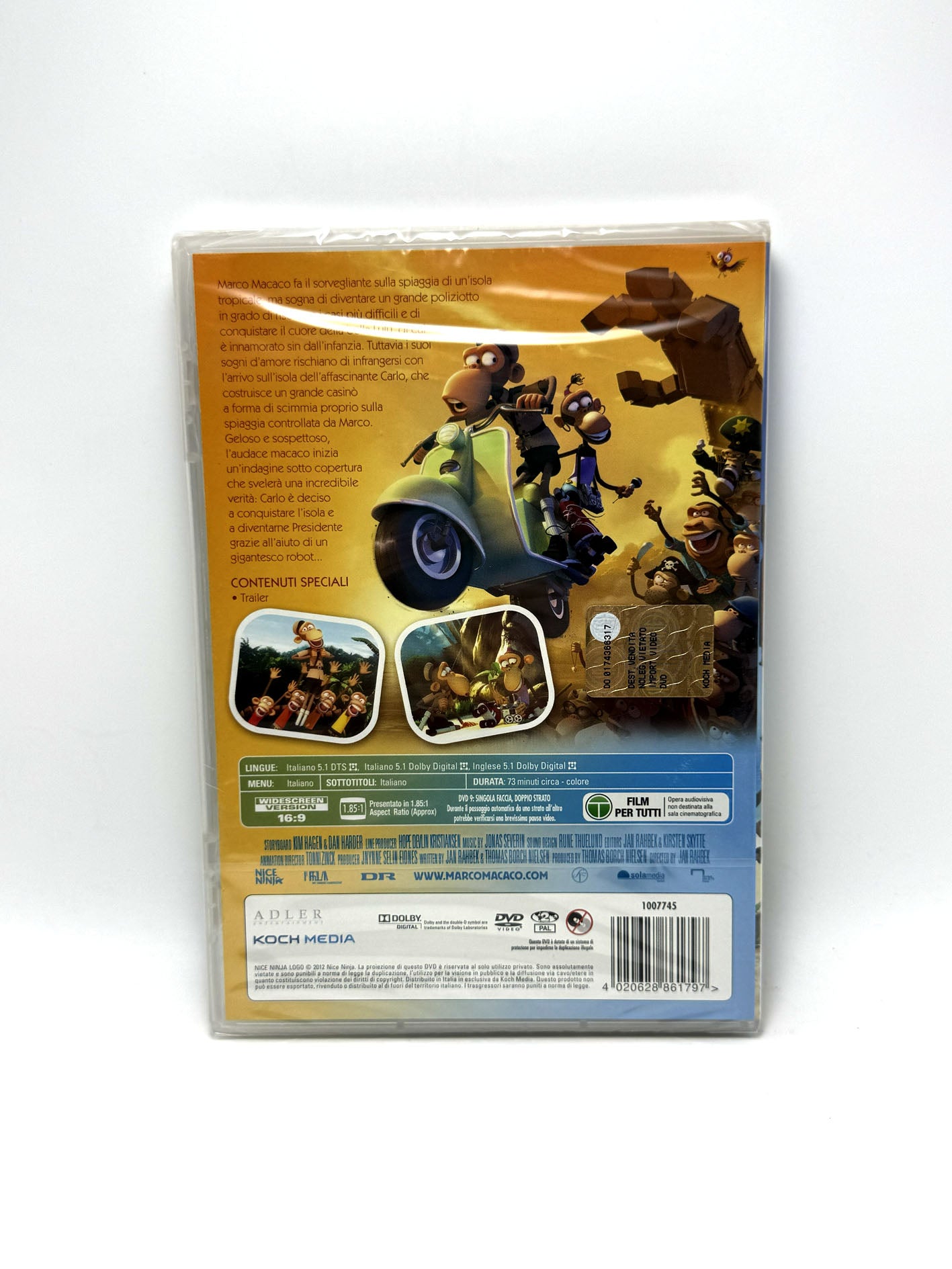 Marco Macaco I primati dei Caraibi Film Movie Animazione