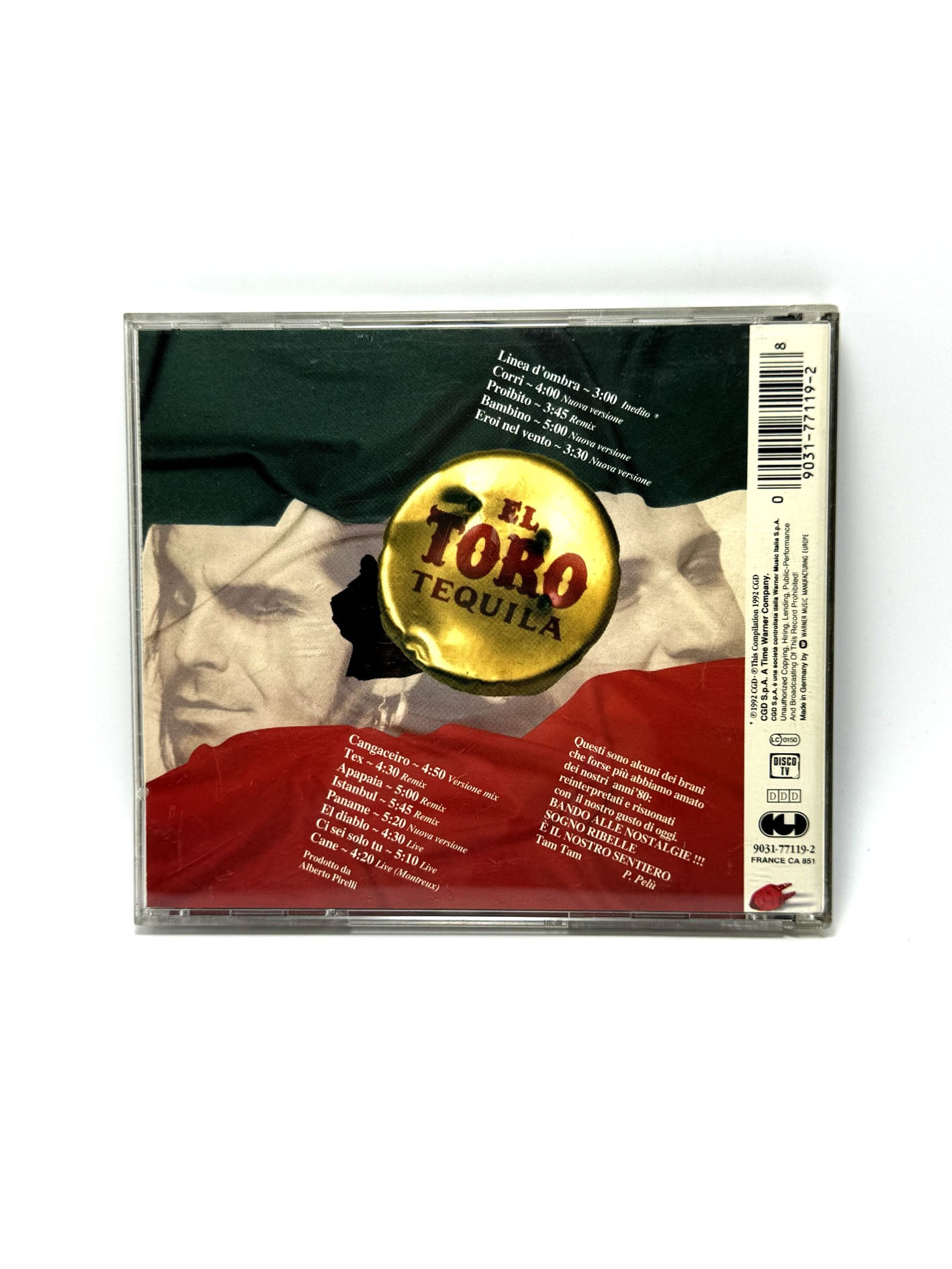 Litfiba Sogno Ribelle CD 1992 Piero Pelù