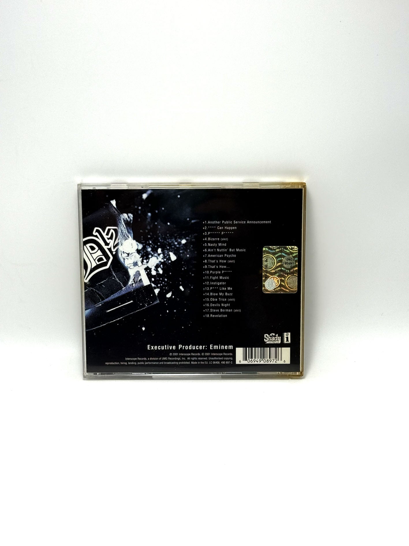 D12 Devils Night CD 2001 Includes Purple Pills