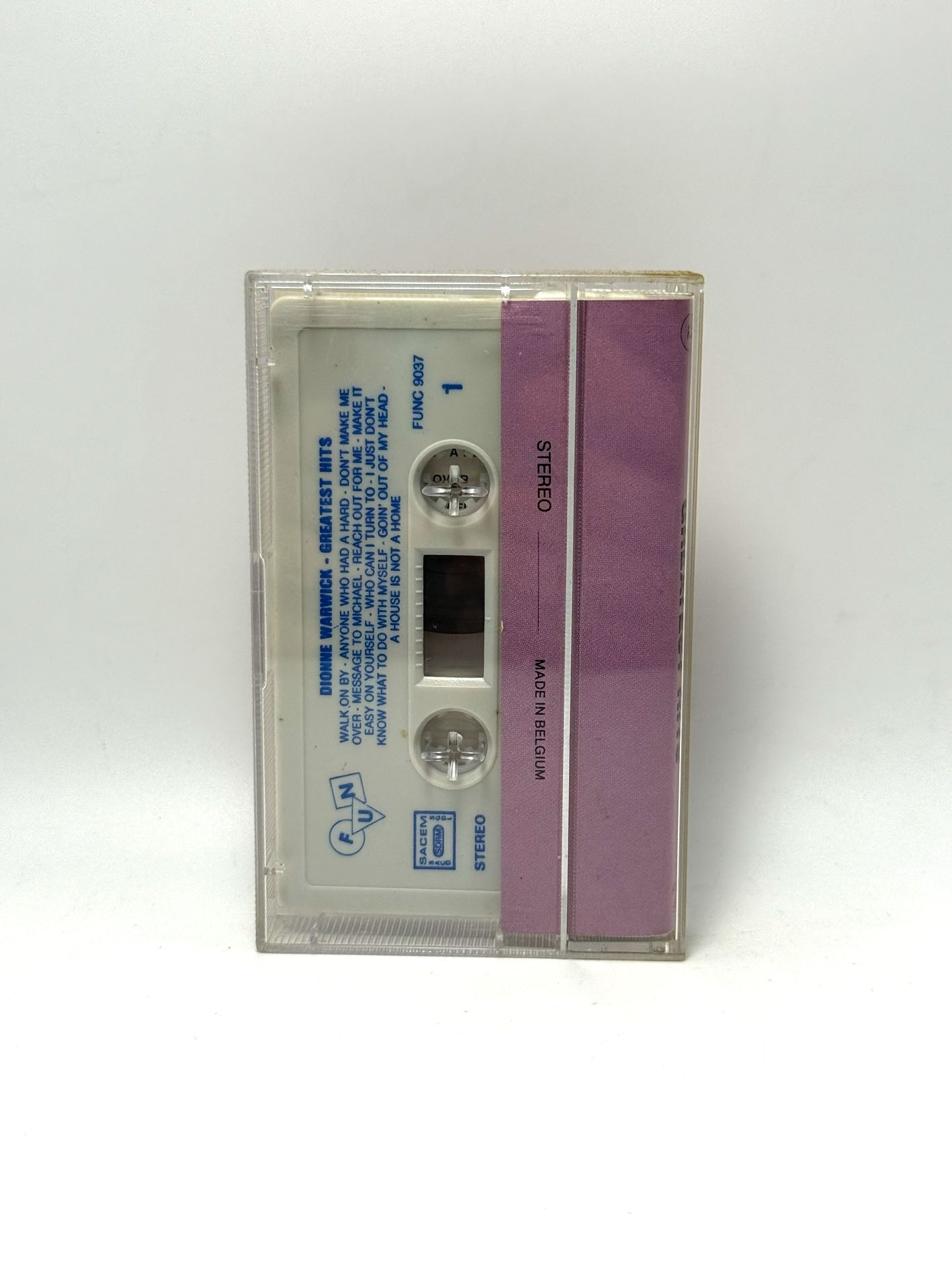 Dionne Warwick Greatest Hits cassetta audio mc tape 1989