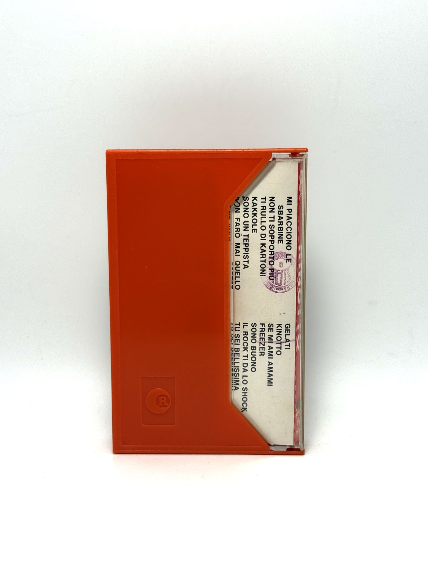 Skiantos Kinotto ad azione dissolvente cassetta audio mc tape 1988 rara