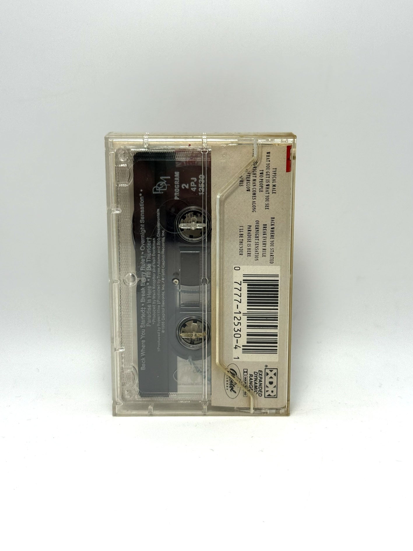 Tina Turner Break Every Rule cassetta audio mc tape 1986