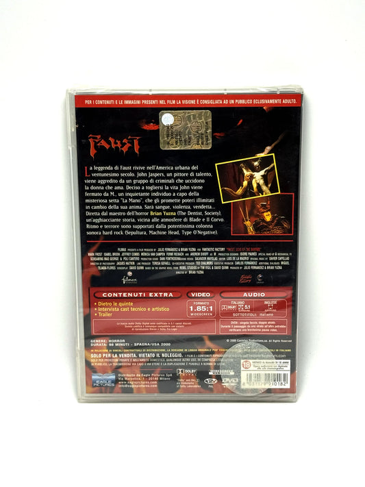 Faust La vendetta è nel sangue DVD Film Movie Horror