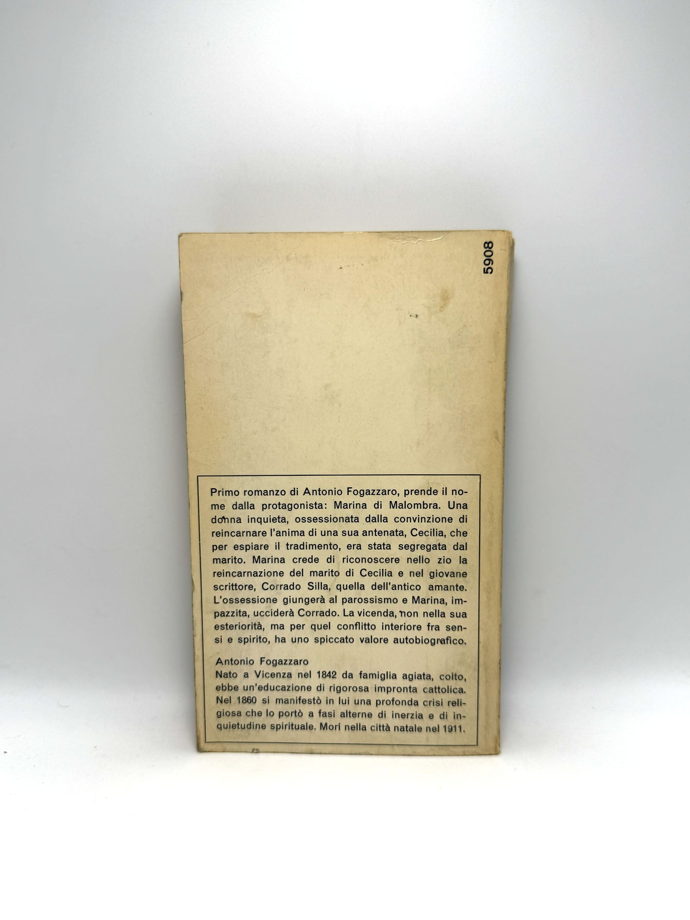 Malombra Libro usato Antonio Fogazzaro Romanzo Mondadori