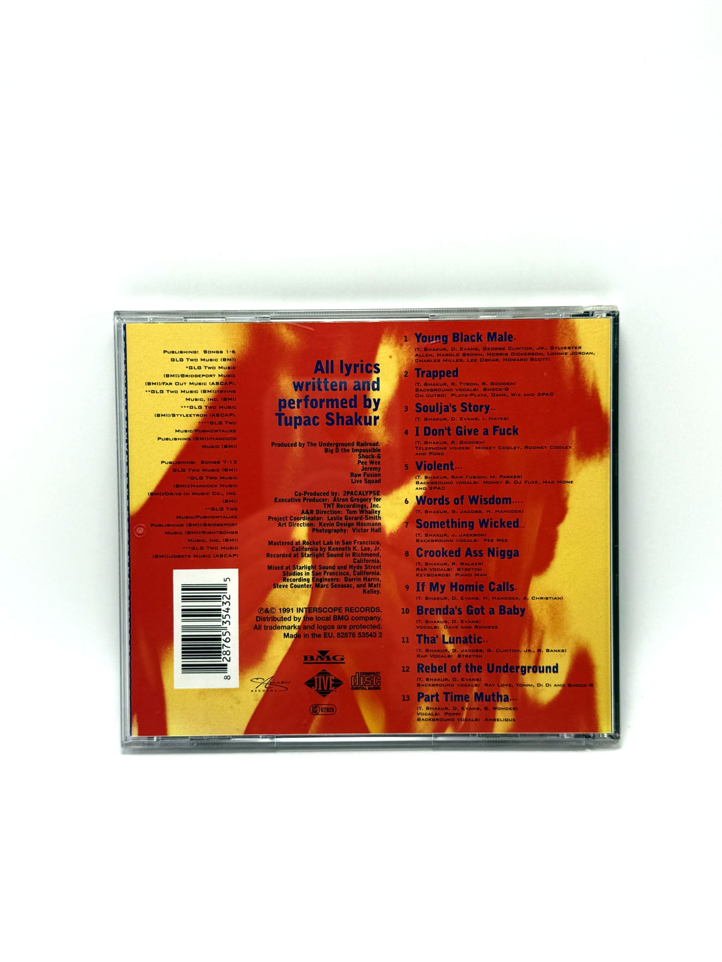 2Pac 2Pacalypse Now CD 2003